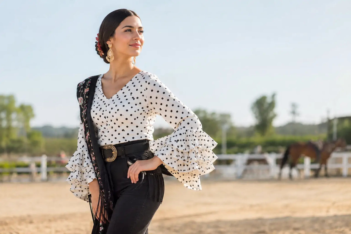 Outfit feria campera con orgullo y comodidad