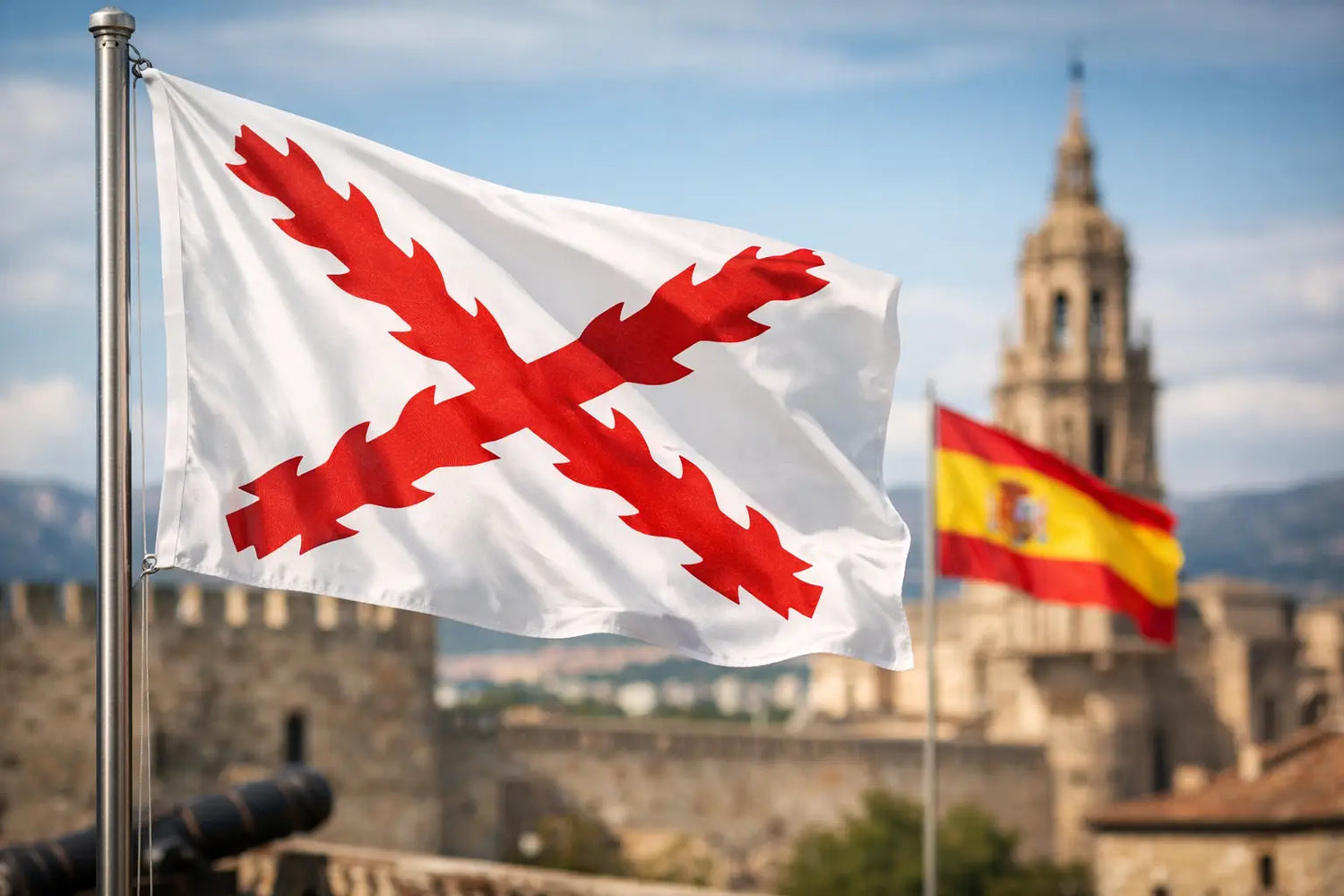 Historia de la Cruz de Borgoña en España