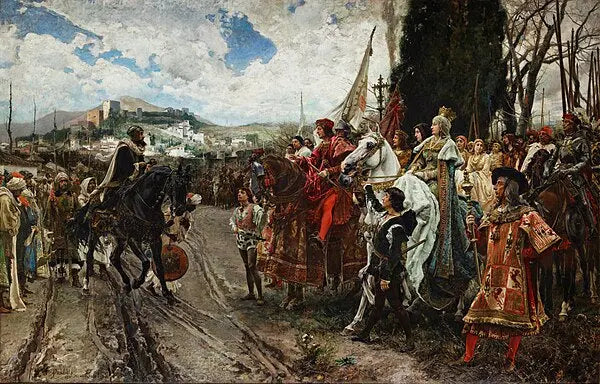 La Reconquista: la lucha por la unidad de España La Flamenca de Borgoña, Bandera de España, Cruz de Borgoña, Patricia Muñoz, VOX, Santiago Abascal