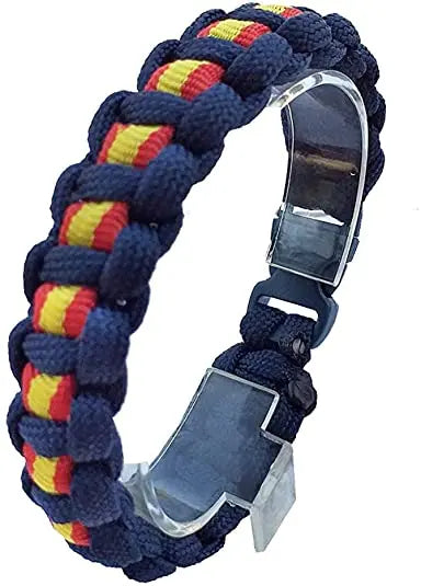 Pulsera España para toda la familia La Flamenca de Borgoña, Bandera de España, Cruz de Borgoña, Patricia Muñoz, VOX, Santiago Abascal 