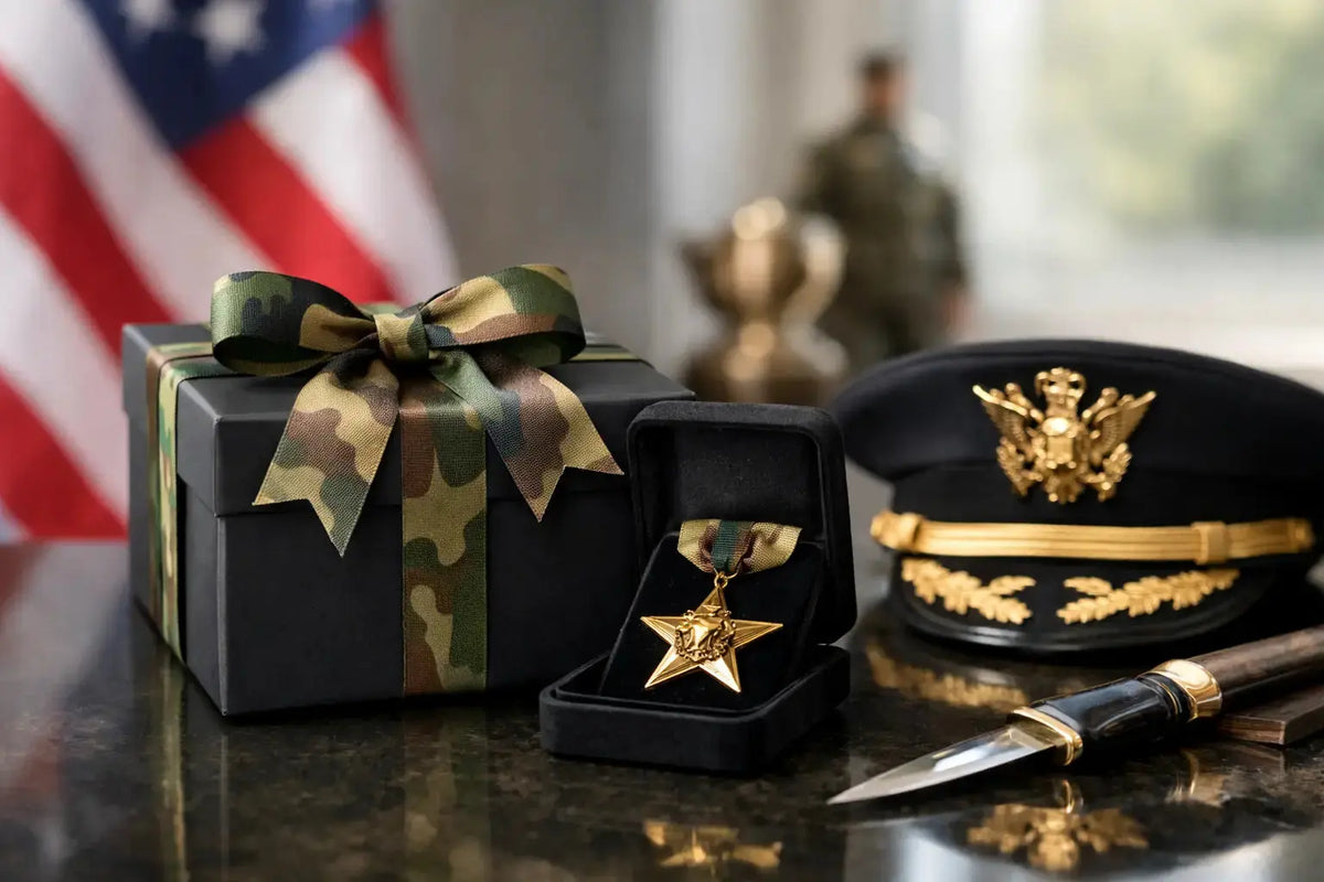 Regalo institucional militar con honor y sentido