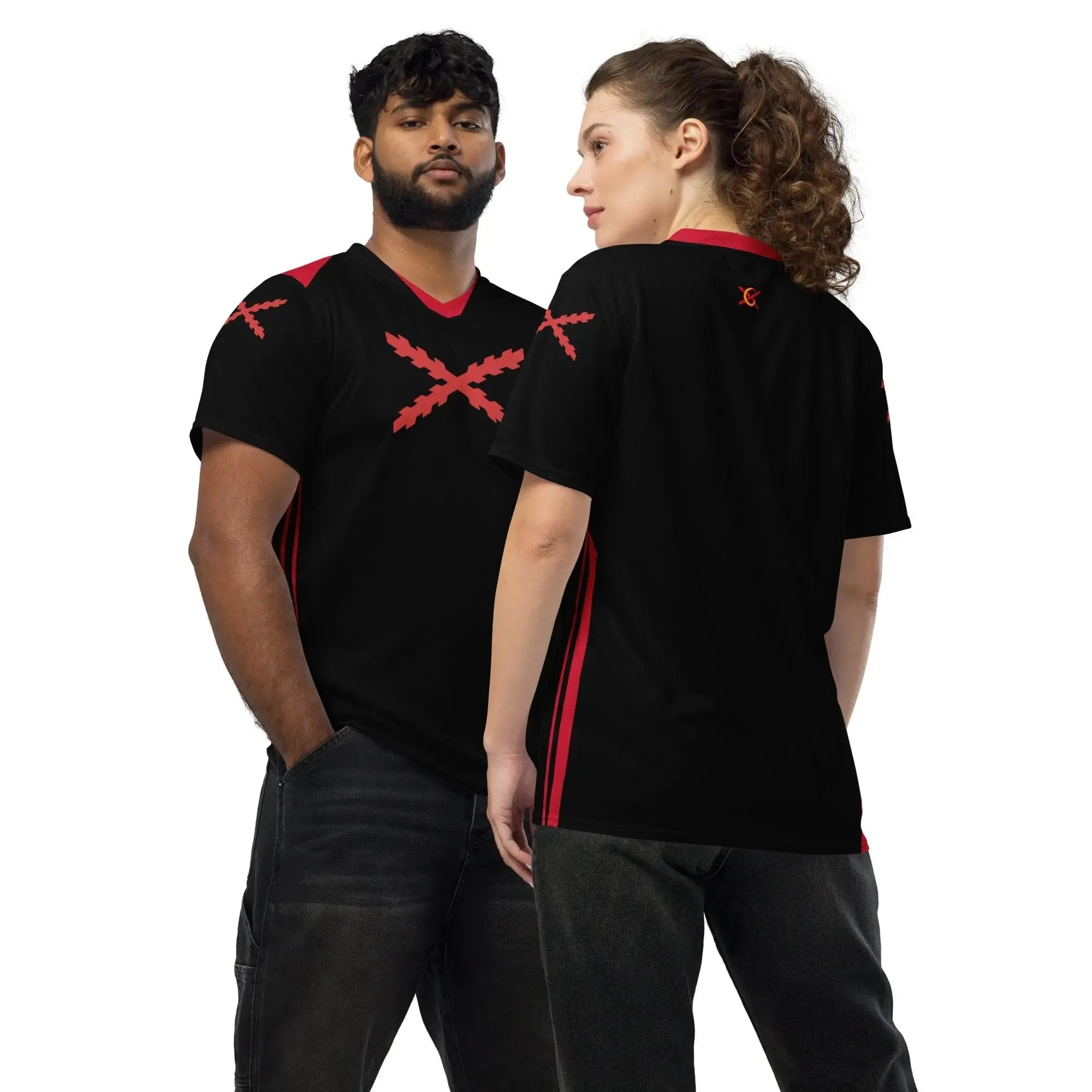 Comprar Camisetas-deportivas La Flamenca de Borgoña Bandera España