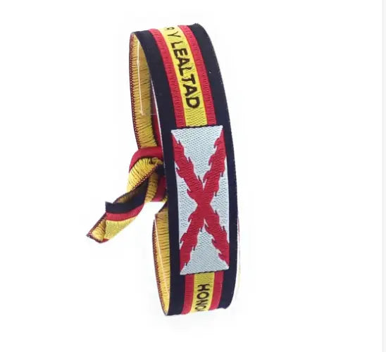 Comprar Pulseras-Cruz-de-Borgoña La Flamenca de Borgoña Bandera España