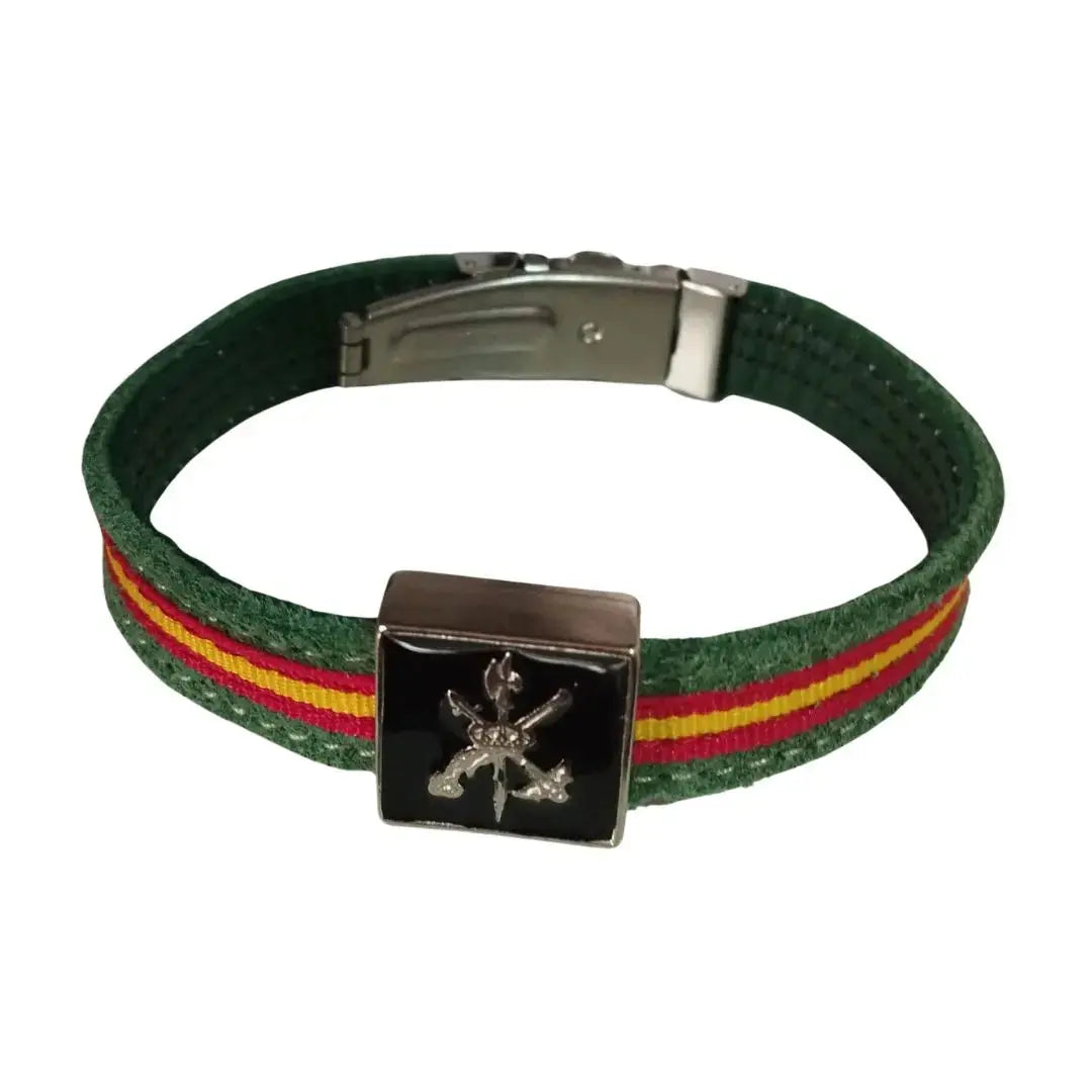 Comprar Pulseras-Legión La Flamenca de Borgoña Bandera España