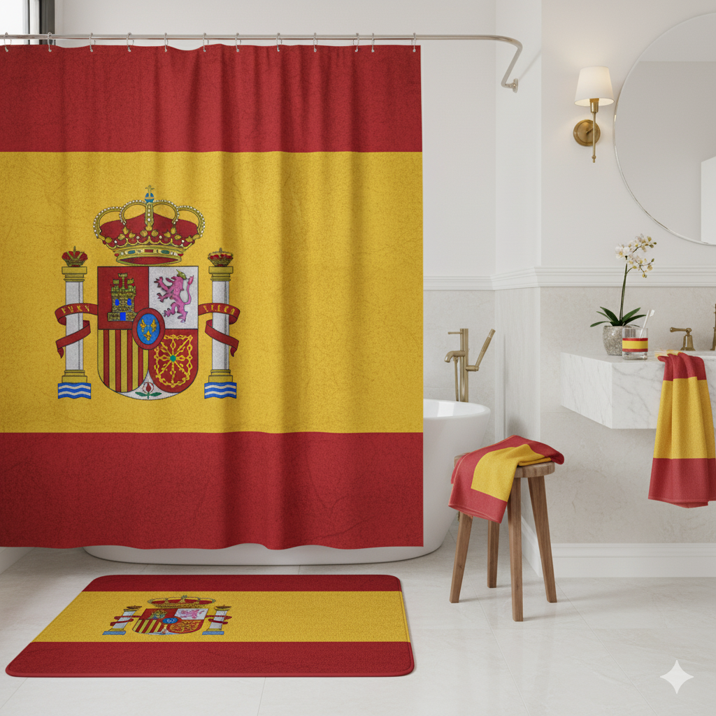 Baño Bandera España