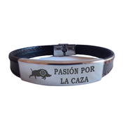 Bracelet Spain coat of arms camel suede