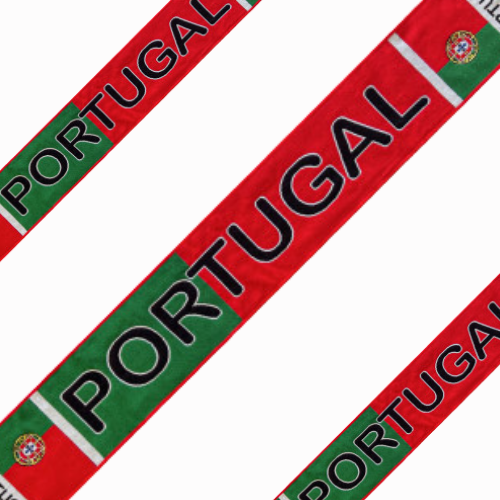 Bufanda Portugal Aficionados Bicolor