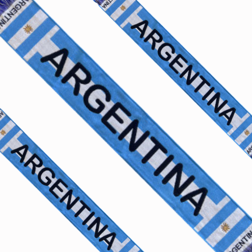 Bufanda Argentina Aficionados Albiceleste