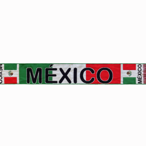 Bufanda México Aficionados Tricolor
