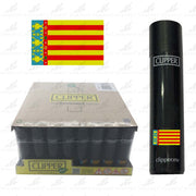 Pack 48 Mecheros Clipper Classic CP11 Bandera Comunidad Valenciana