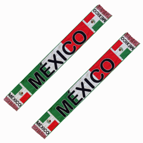 Bufanda México Aficionados Tricolor