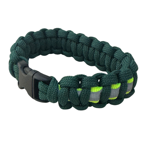 Spanish flag camouflage paracord bracelet