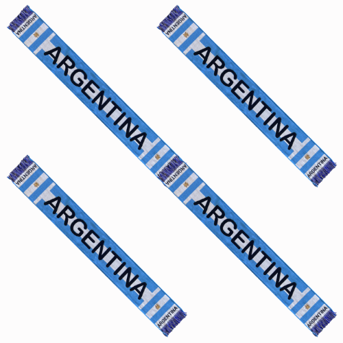 Bufanda Argentina Aficionados Albiceleste