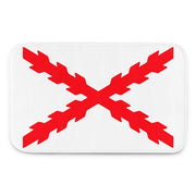 Comprar Alfombrilla de baño viscoelástica Cruz de Borgoña La Flamenca de Borgoña Bandera España
