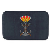 Comprar Alfombrilla de baño viscoelástica Infantería de Marina La Flamenca de Borgoña Bandera España