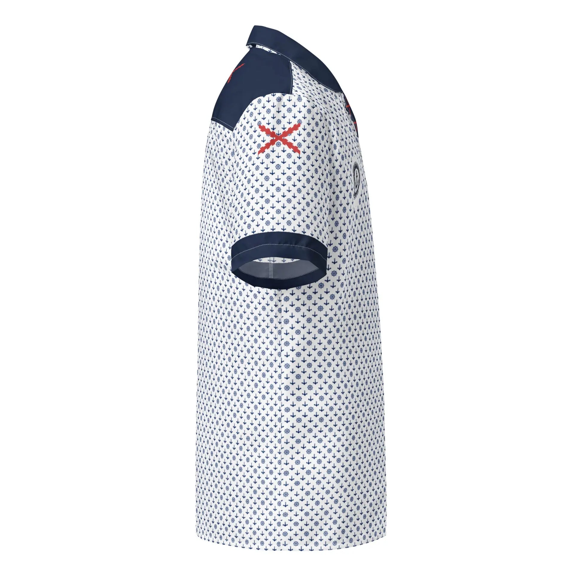 Comprar Camisa Alta Mar I manga corta unisex Bandera España La Flamenca de Borgoña Patricia Muñoz VOX