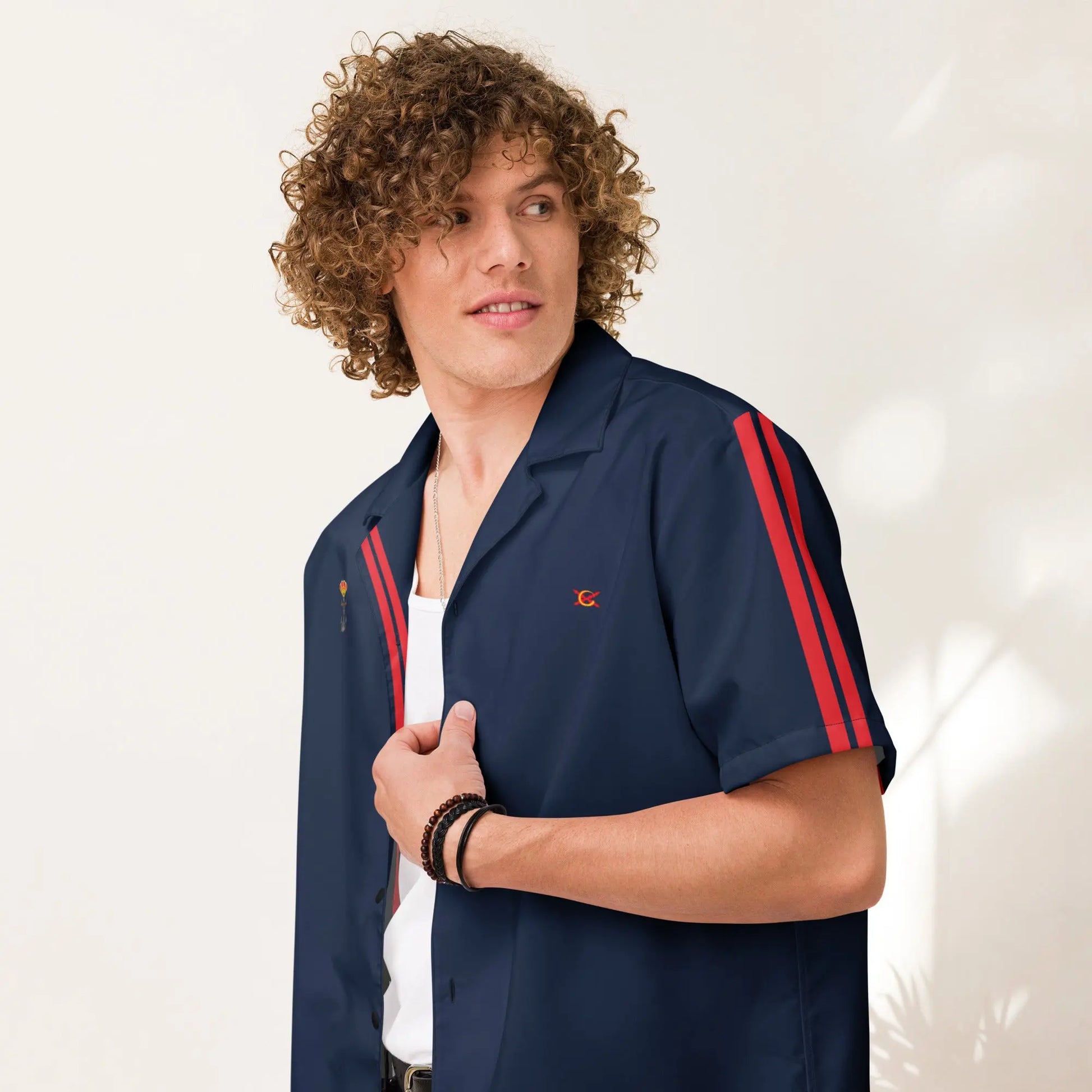 Comprar Camisa Infantería de Marina manga corta unisex Bandera España La Flamenca de Borgoña Patricia Muñoz VOX