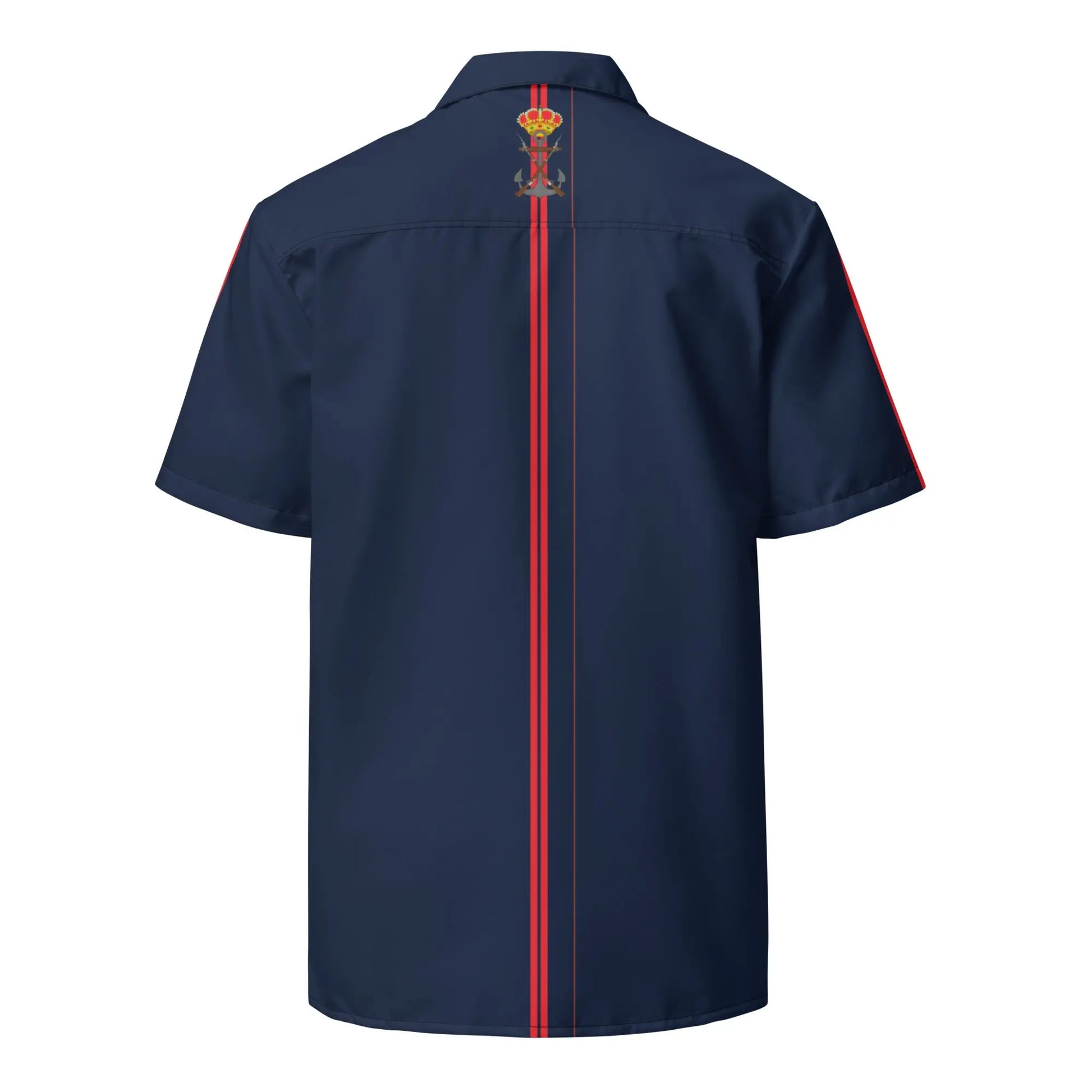 Comprar Camisa Infantería de Marina manga corta unisex Bandera España La Flamenca de Borgoña Patricia Muñoz VOX