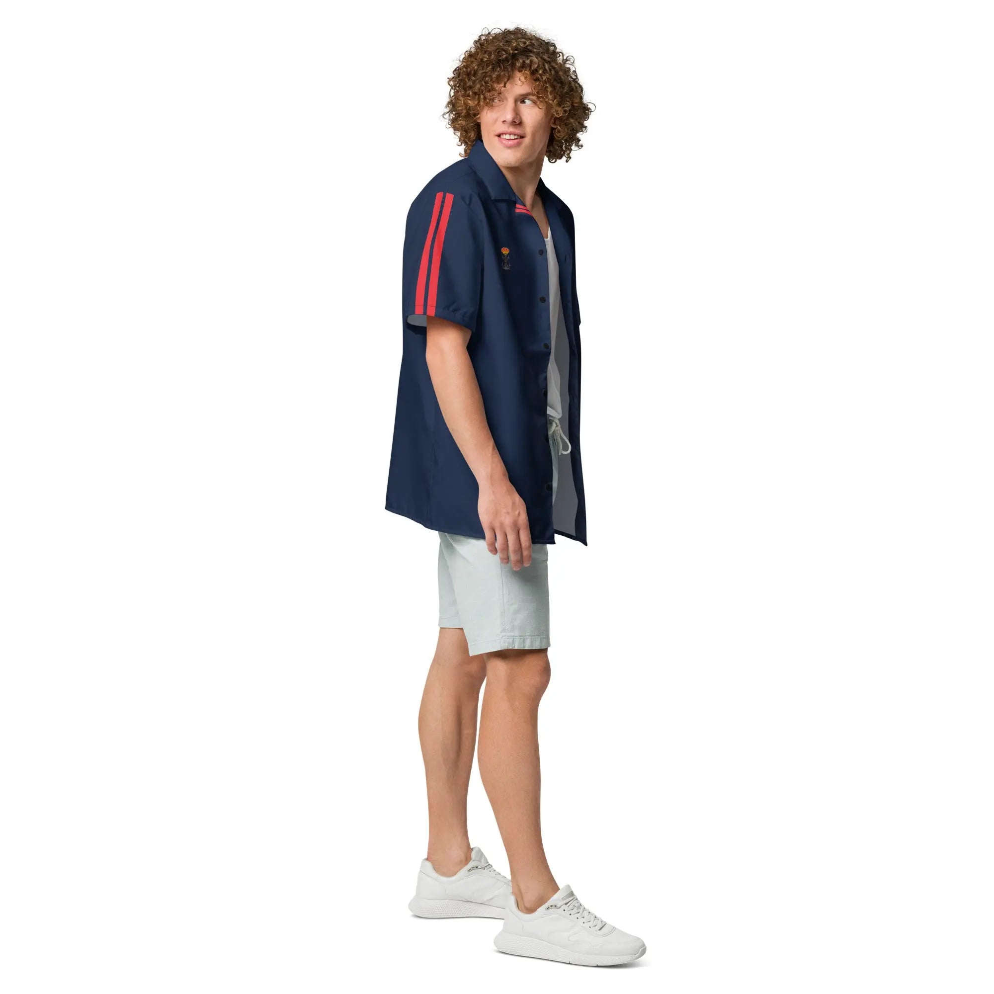 Comprar Camisa Infantería de Marina manga corta unisex Bandera España La Flamenca de Borgoña Patricia Muñoz VOX