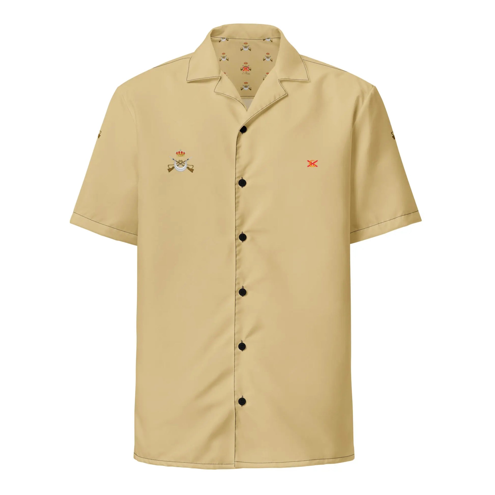 Comprar Camisa Regulares Ceuta Melilla Tetuán Larache manga corta unisex Bandera España La Flamenca de Borgoña Patricia Muñoz VOX