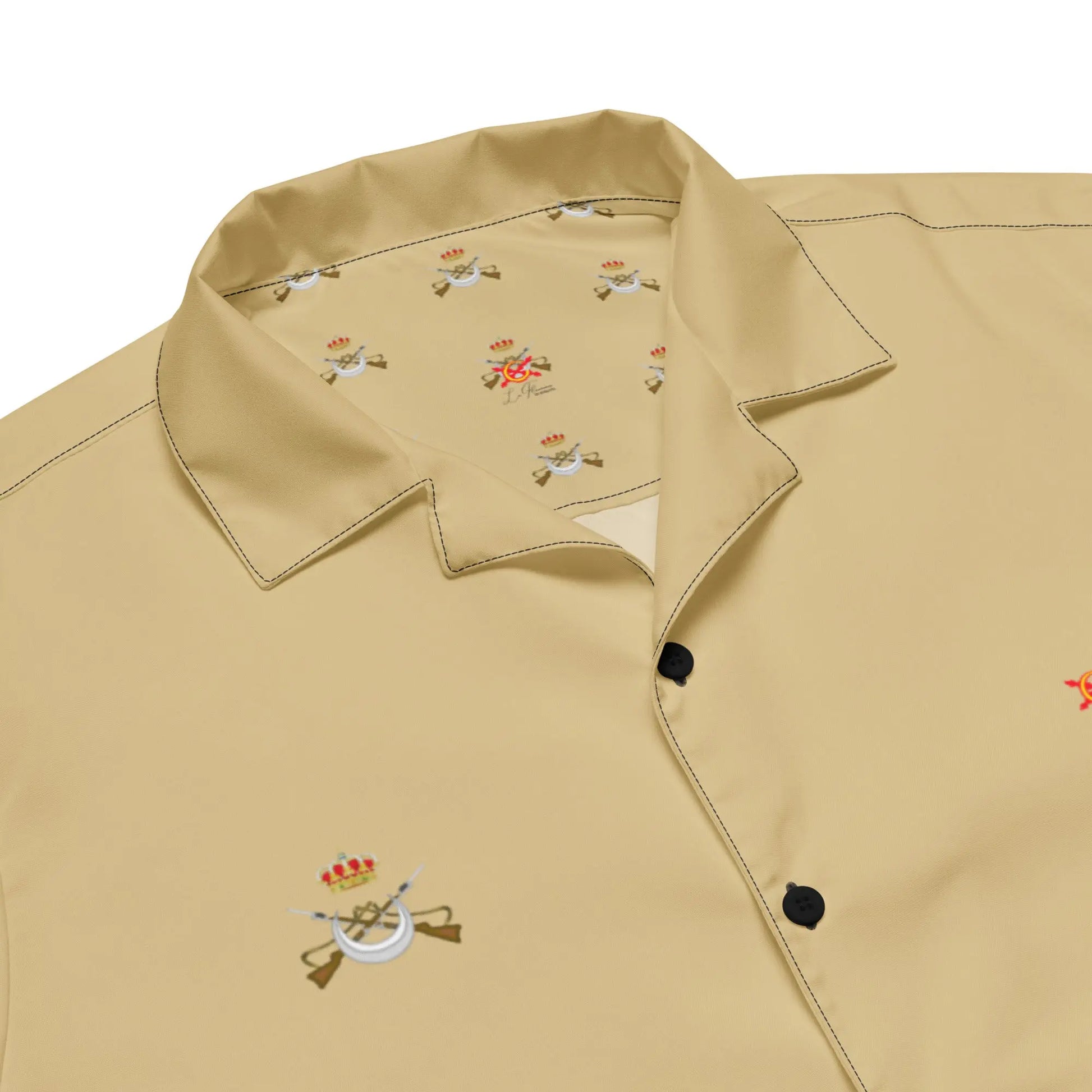 Comprar Camisa Regulares Ceuta Melilla Tetuán Larache manga corta unisex Bandera España La Flamenca de Borgoña Patricia Muñoz VOX