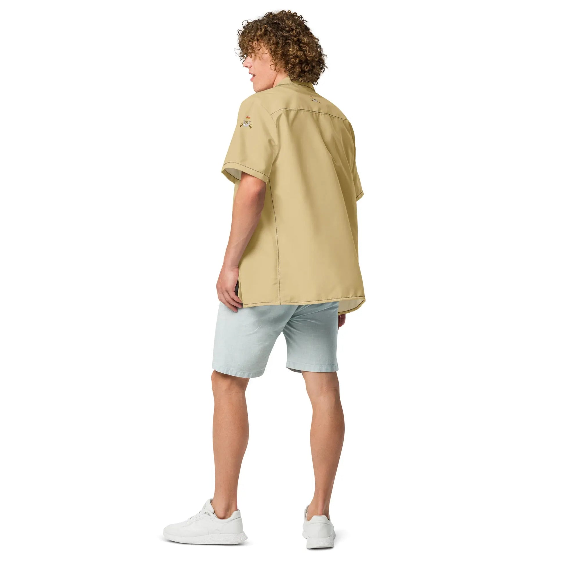 Comprar Camisa Regulares Ceuta Melilla Tetuán Larache manga corta unisex Bandera España La Flamenca de Borgoña Patricia Muñoz VOX