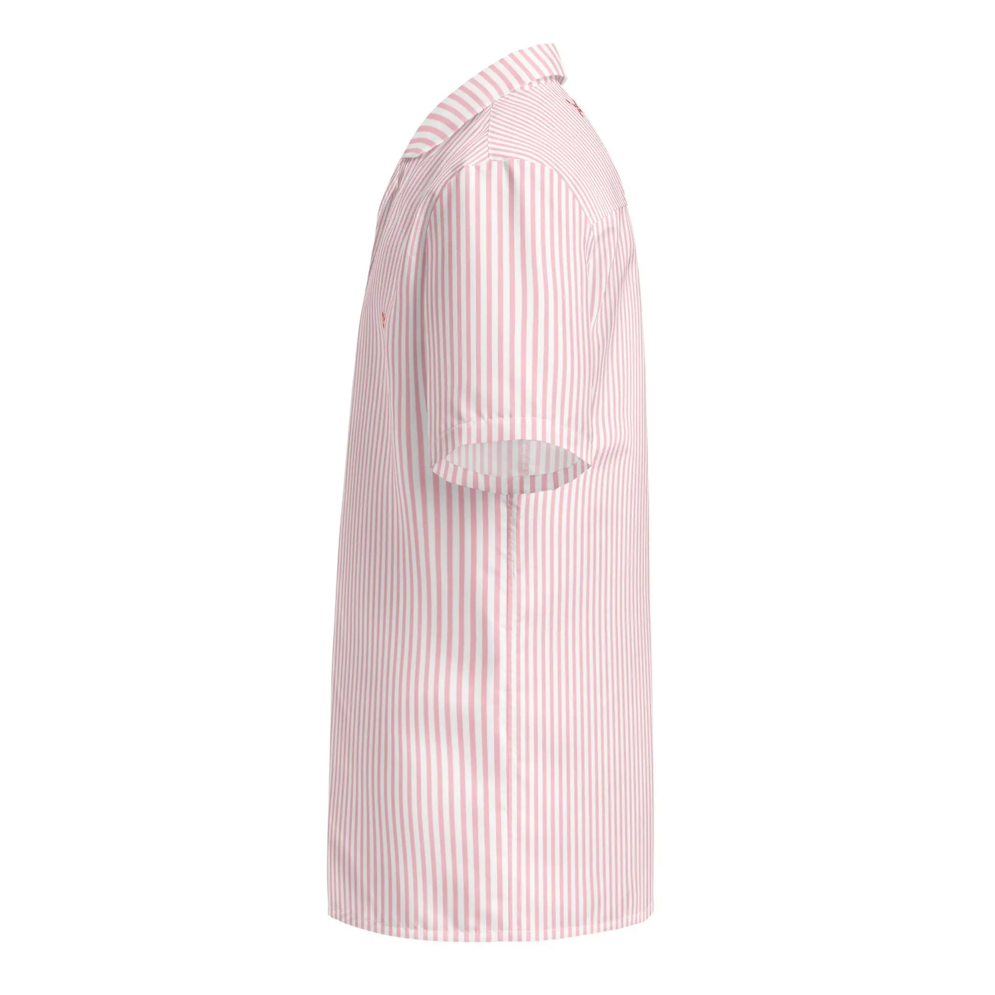 Comprar Camisa rayas rosas manga corta unisex Bandera España La Flamenca de Borgoña Patricia Muñoz VOX