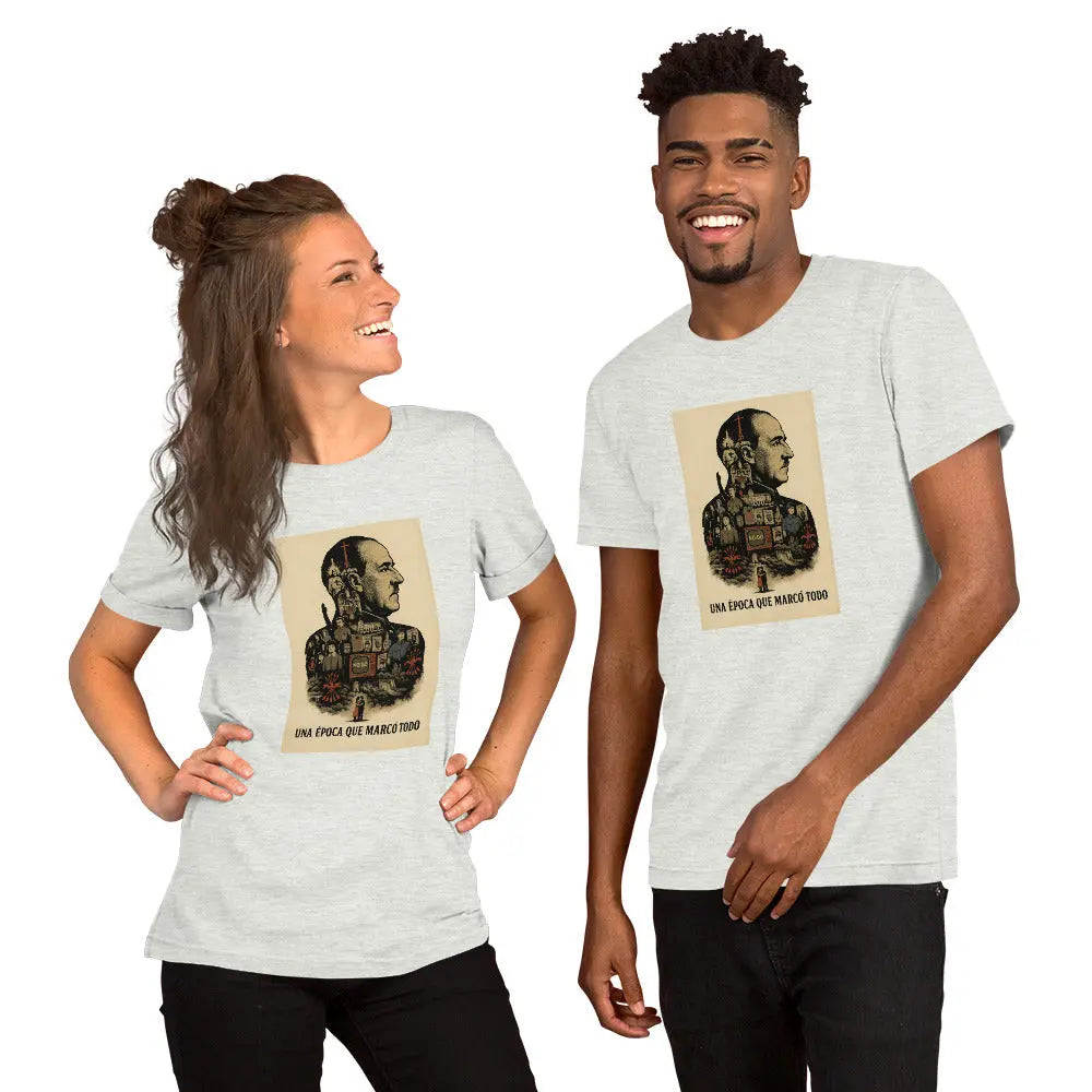 Comprar Camiseta Franco - Una época que marcó todo La Flamenca de Borgoña, Bandera de España, Cruz de Borgoña, Patricia Muñoz, VOX