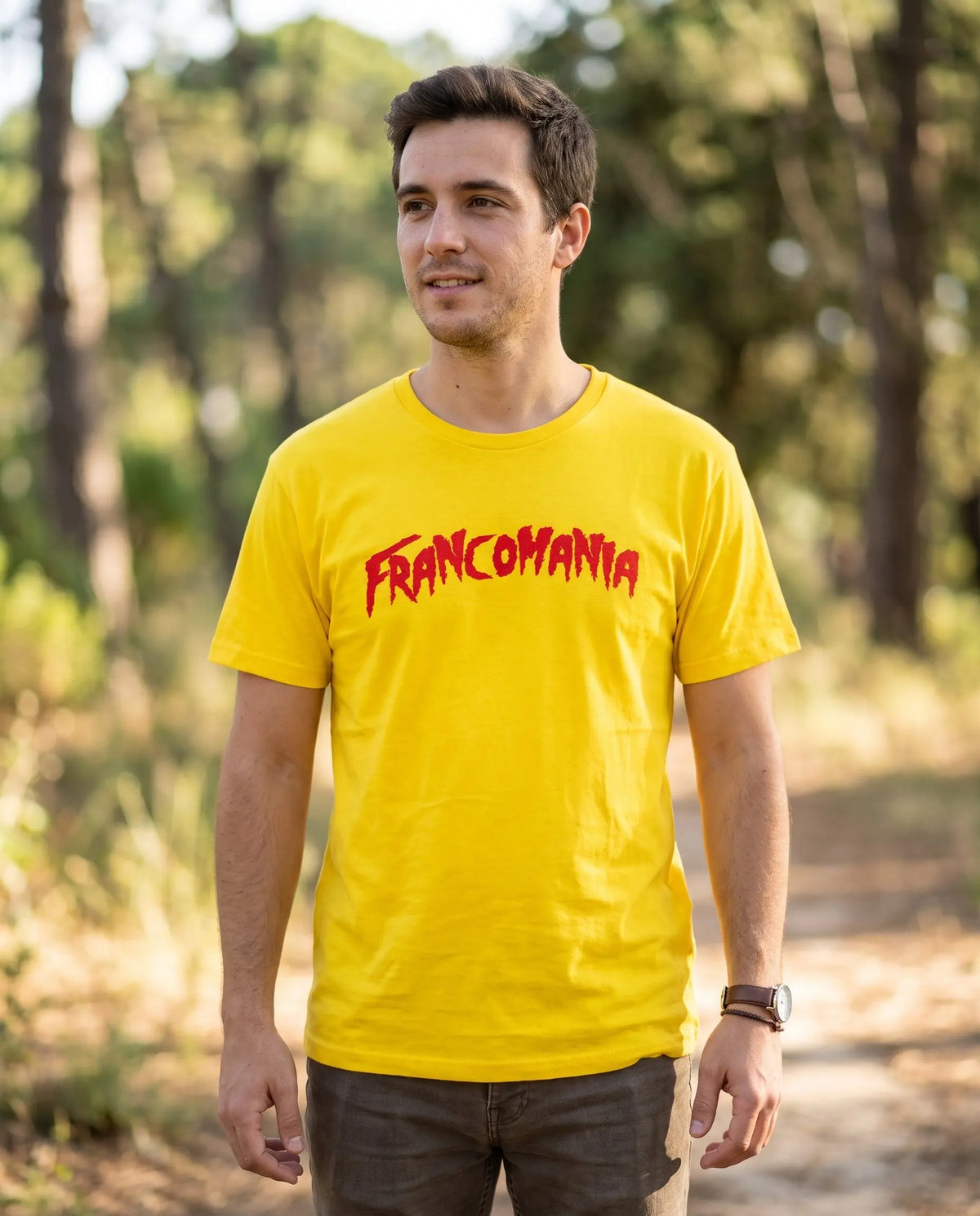 Comprar Camiseta Francomania La Flamenca de Borgoña Bandera España