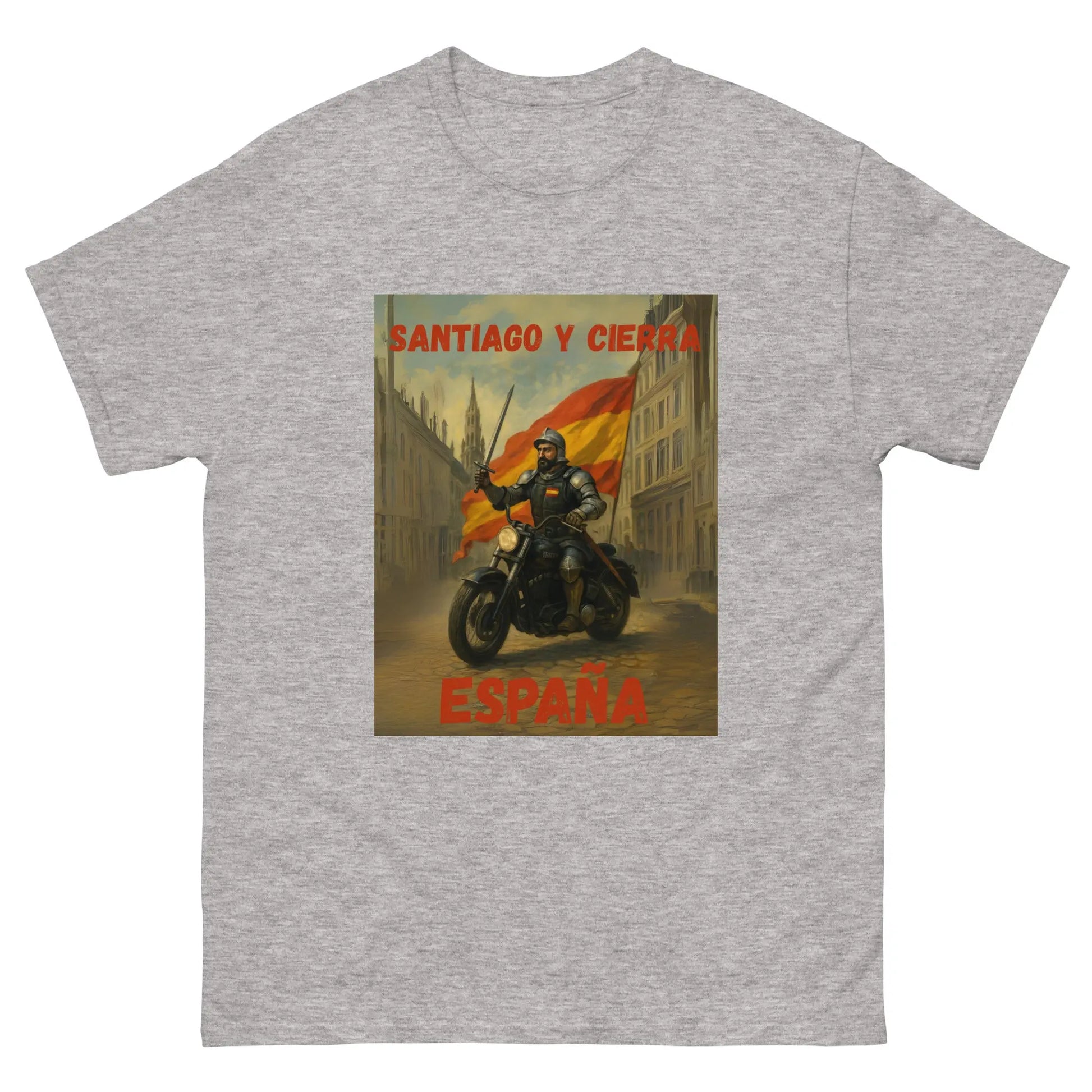 Comprar Camiseta "Santiago y cierra España" Bandera España La Flamenca de Borgoña Patricia Muñoz VOX