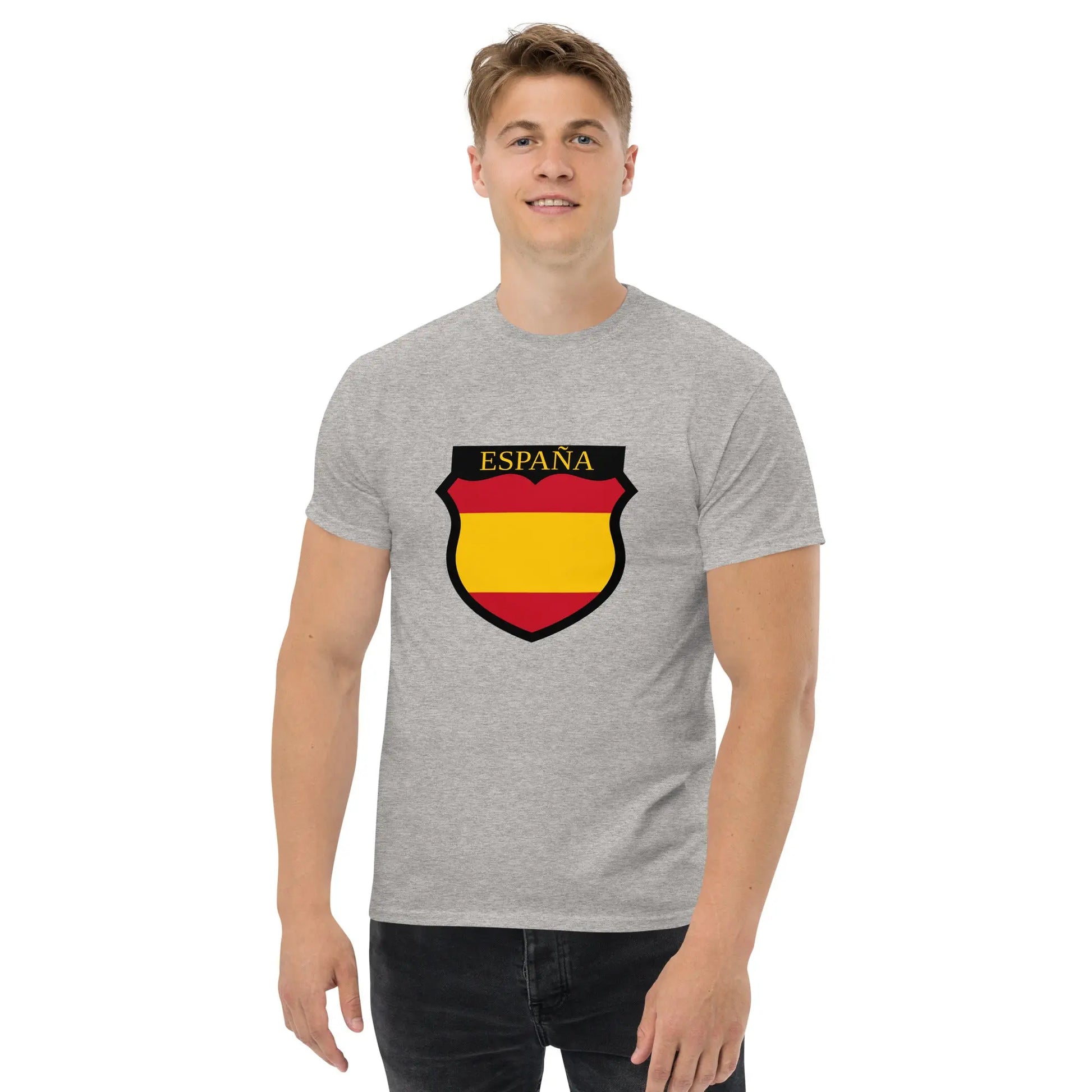 Comprar Camiseta hombre División Azul Bandera España La Flamenca de Borgoña Patricia Muñoz VOX
