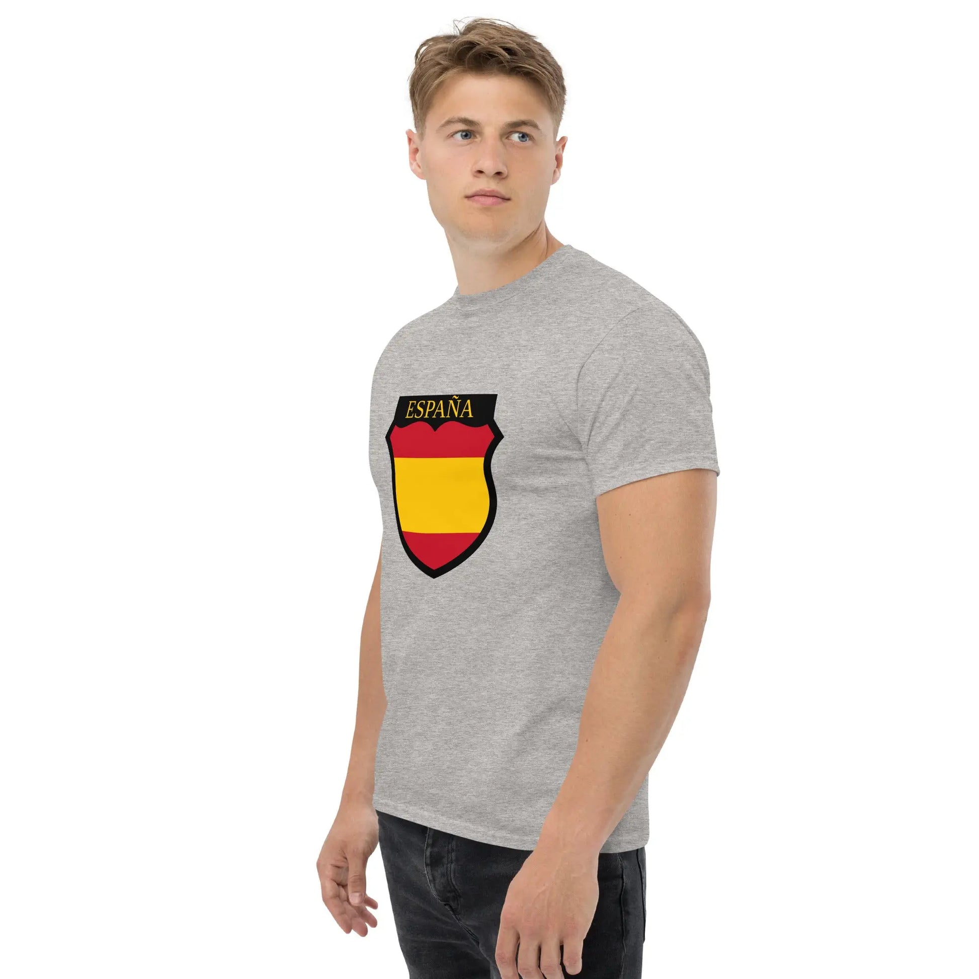 Comprar Camiseta hombre División Azul Bandera España La Flamenca de Borgoña Patricia Muñoz VOX