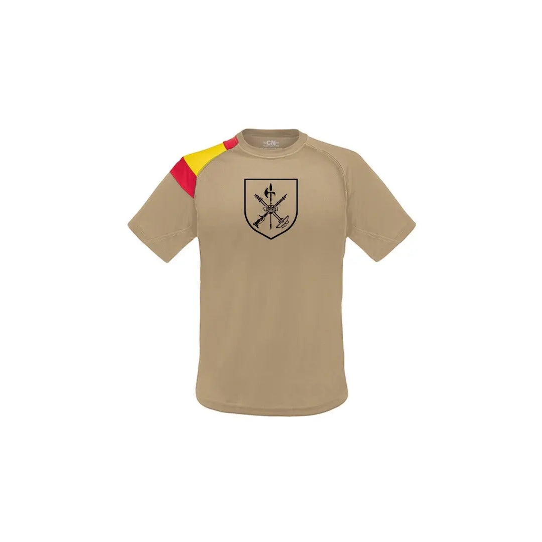 Comprar Camiseta técnica de la Legión Española «1920» · Color arena La Flamenca de Borgoña Bandera España