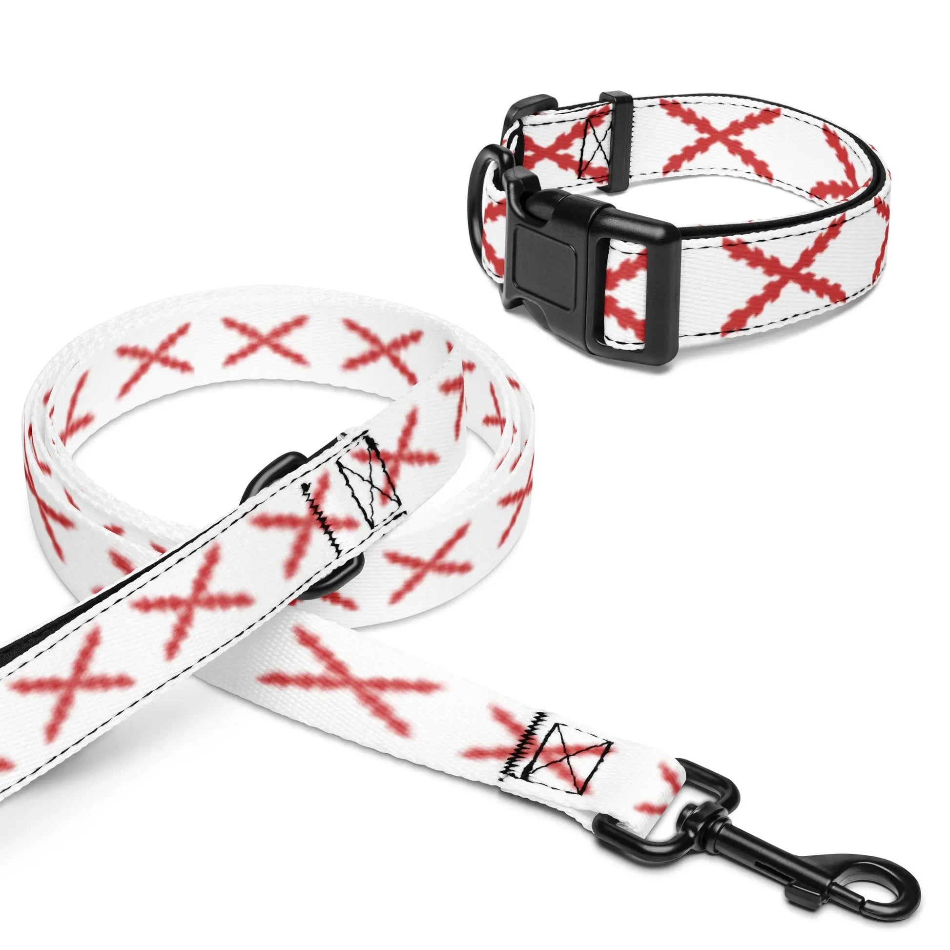 Comprar Collar y correa para mascota Cruz de Borgoña La Flamenca de Borgoña Bandera España