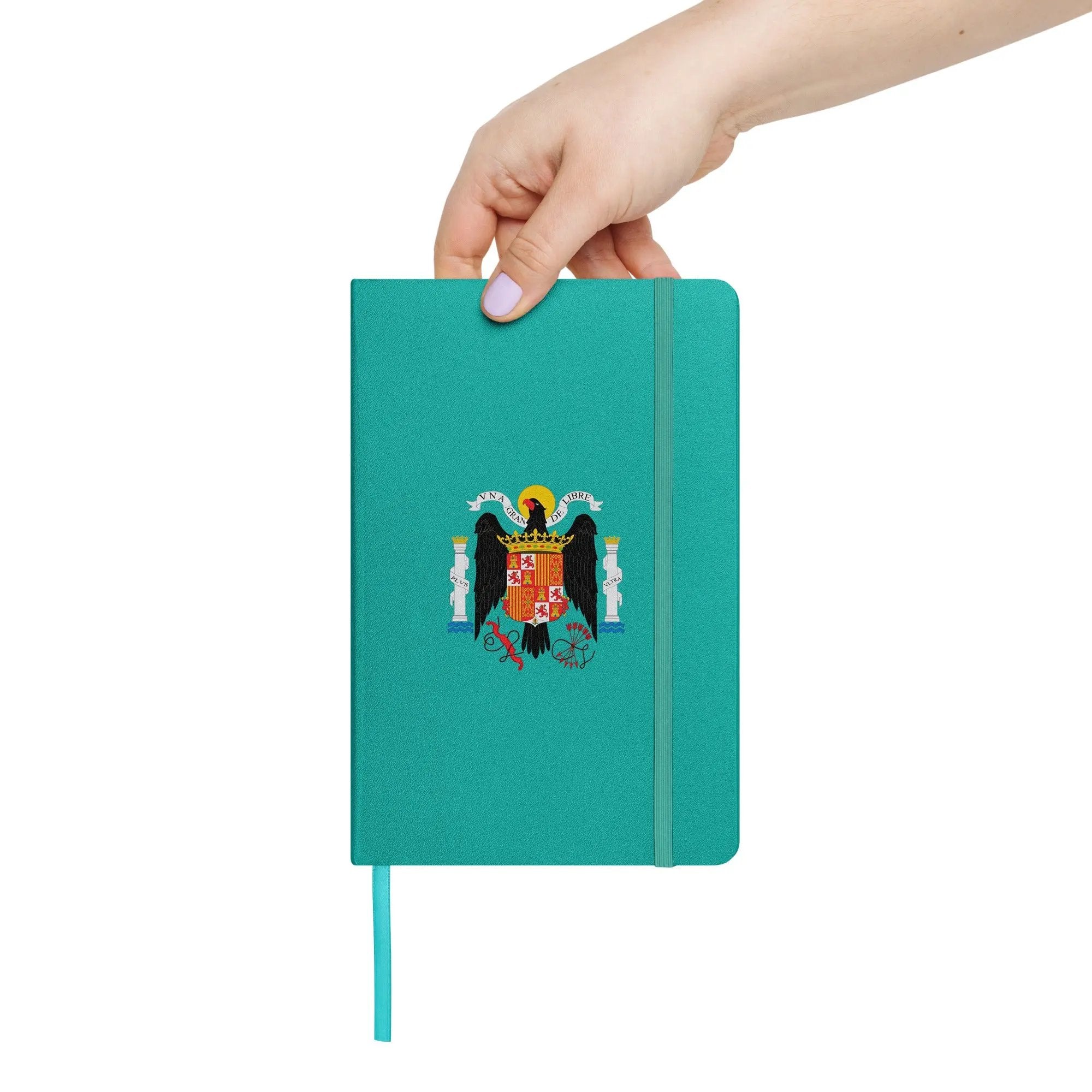Comprar Cuaderno de tapa dura Águila de San Juan La Flamenca de Borgoña Bandera España