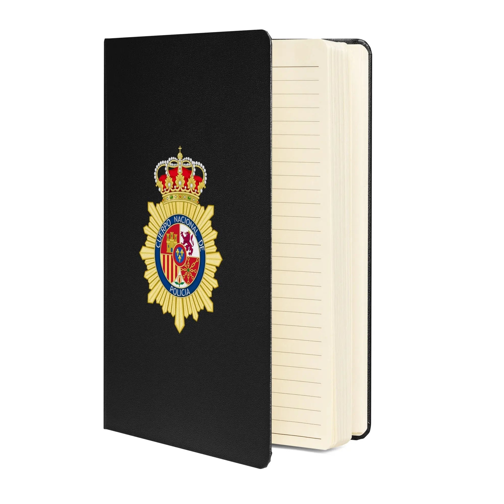 Comprar Cuaderno de tapa dura Policía Nacional La Flamenca de Borgoña Bandera España
