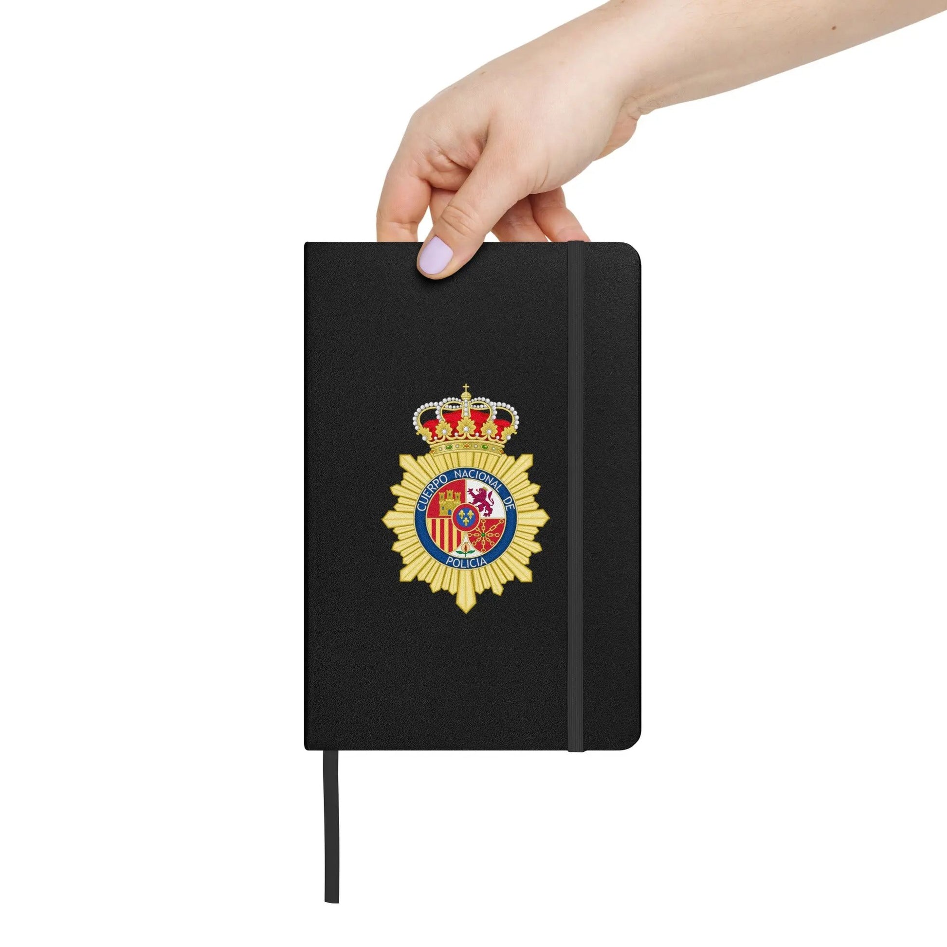 Comprar Cuaderno de tapa dura Policía Nacional La Flamenca de Borgoña Bandera España