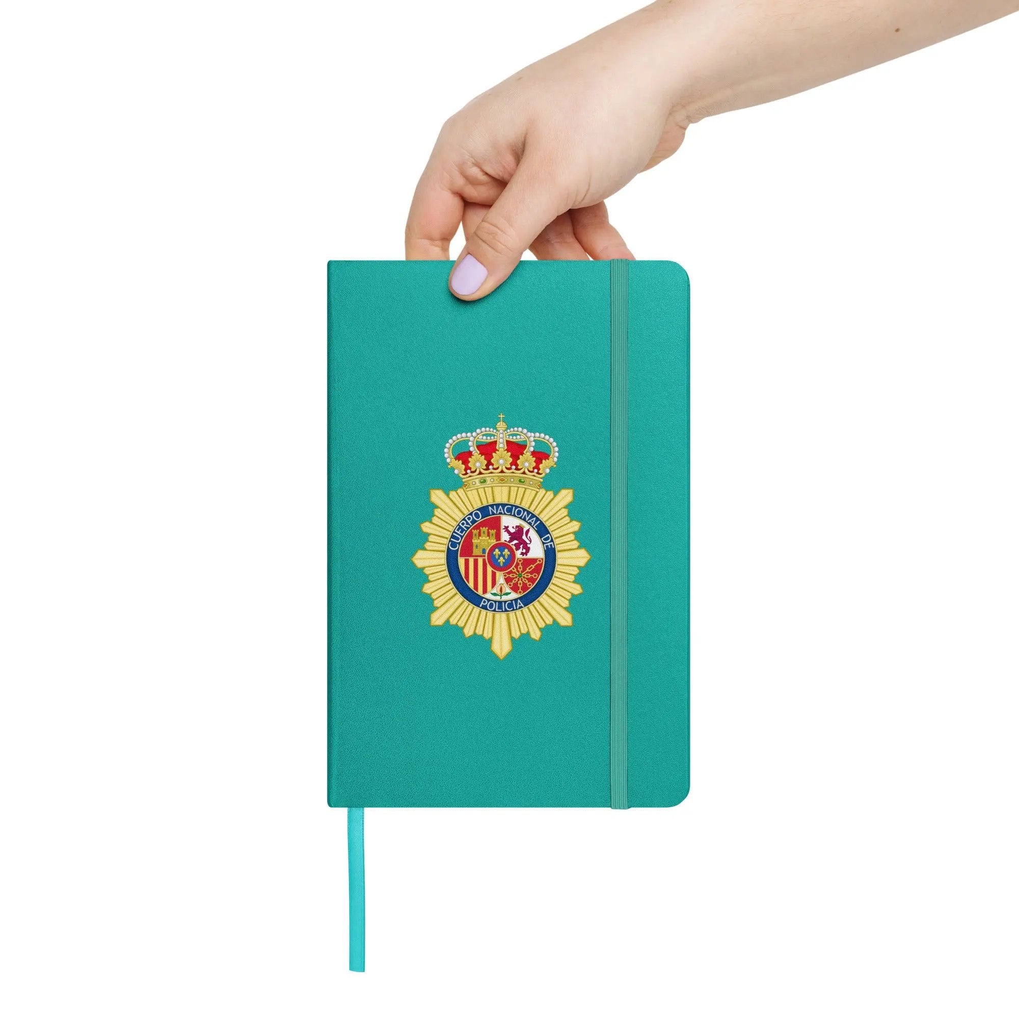 Comprar Cuaderno de tapa dura Policía Nacional La Flamenca de Borgoña Bandera España