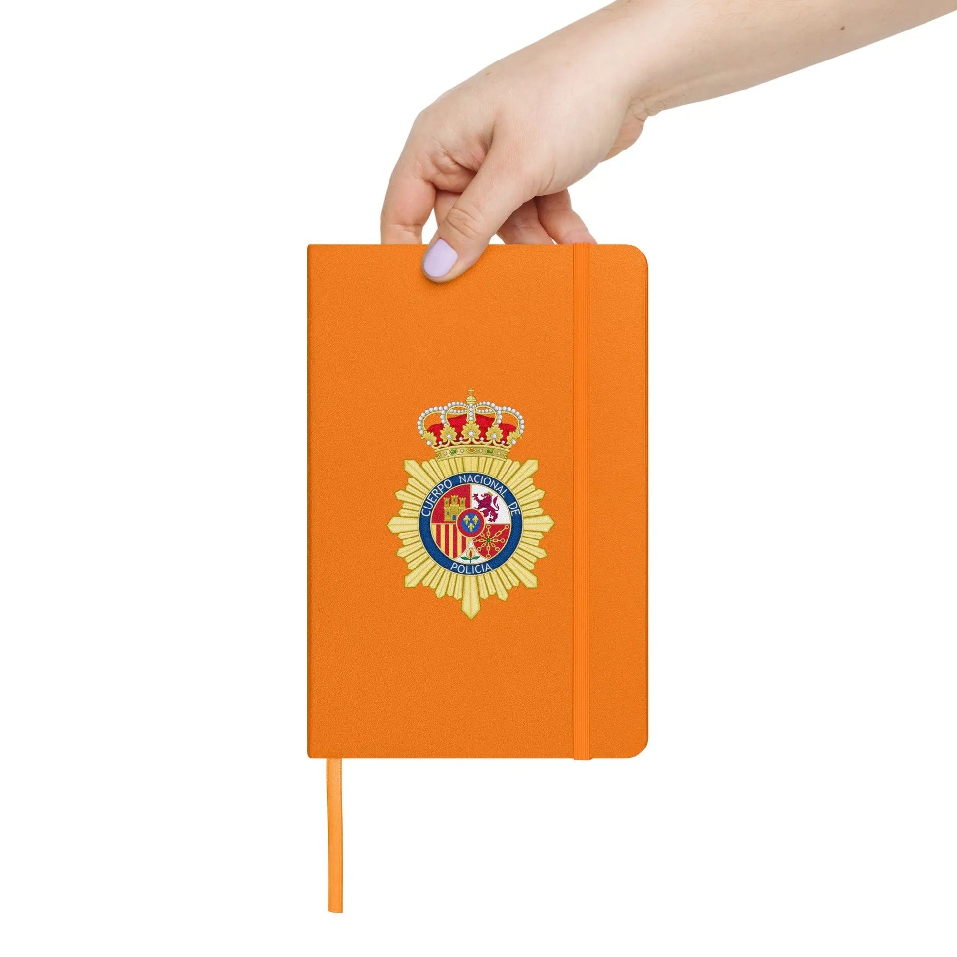 Comprar Cuaderno de tapa dura Policía Nacional La Flamenca de Borgoña Bandera España