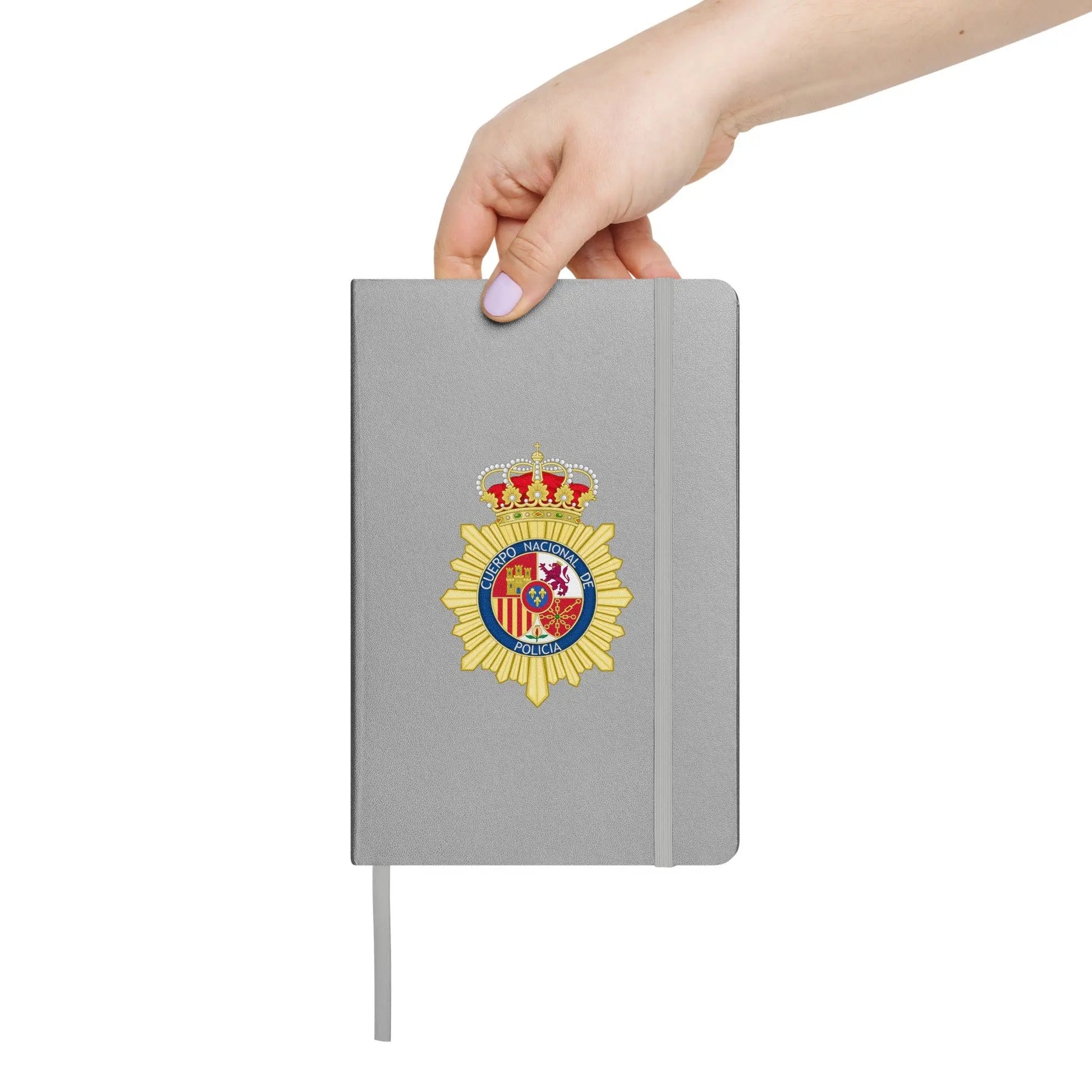Comprar Cuaderno de tapa dura Policía Nacional La Flamenca de Borgoña Bandera España