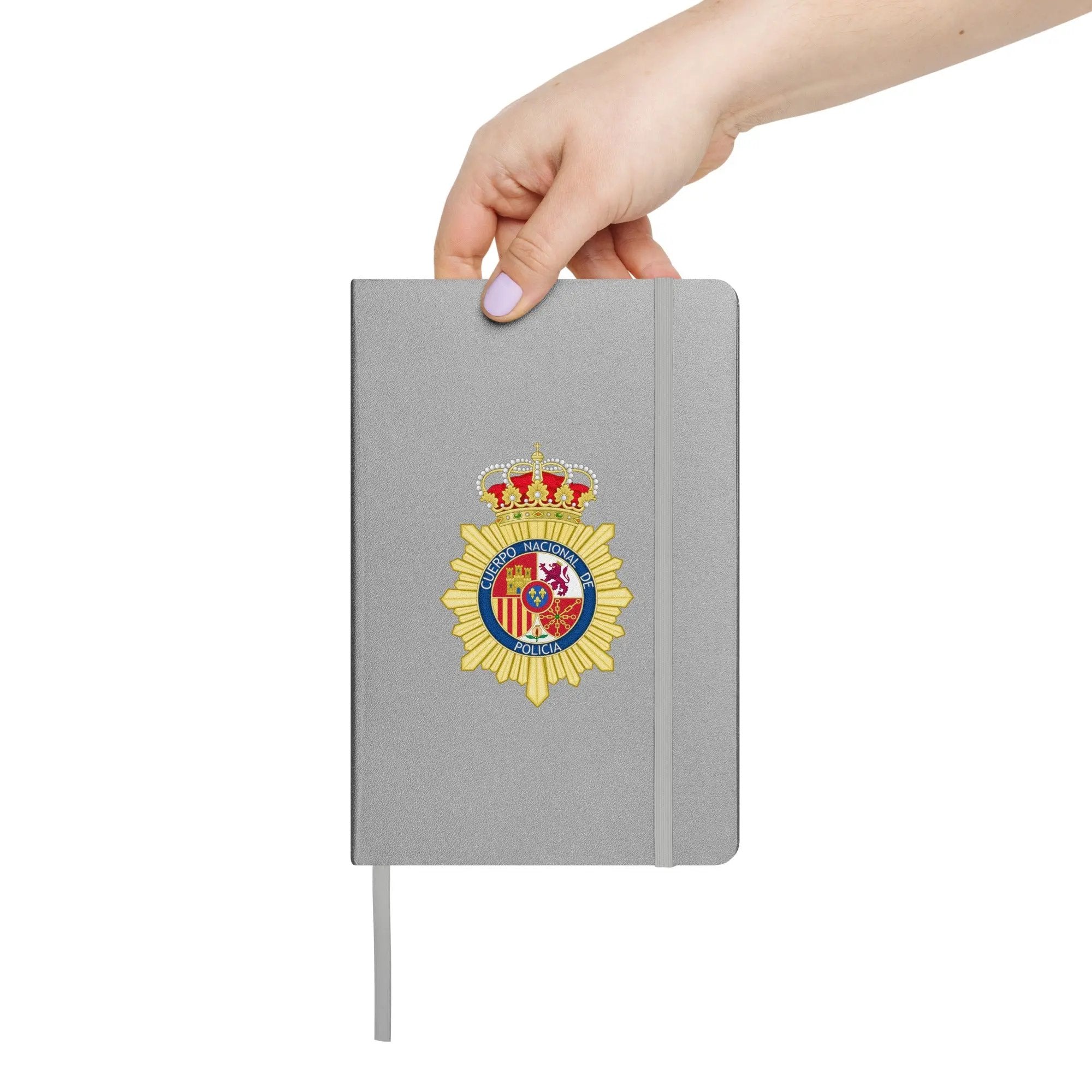 Comprar Cuaderno de tapa dura Policía Nacional La Flamenca de Borgoña Bandera España