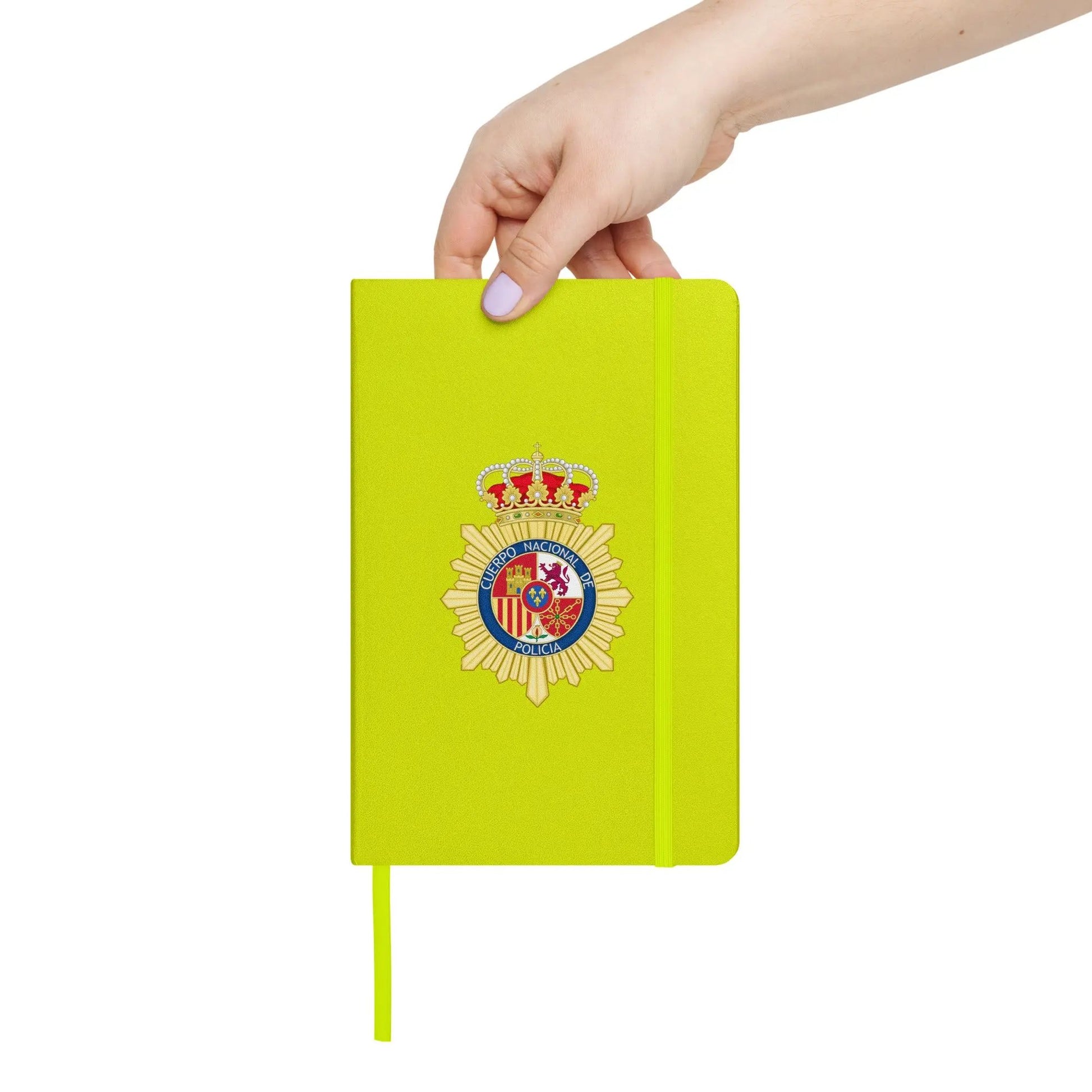 Comprar Cuaderno de tapa dura Policía Nacional La Flamenca de Borgoña Bandera España