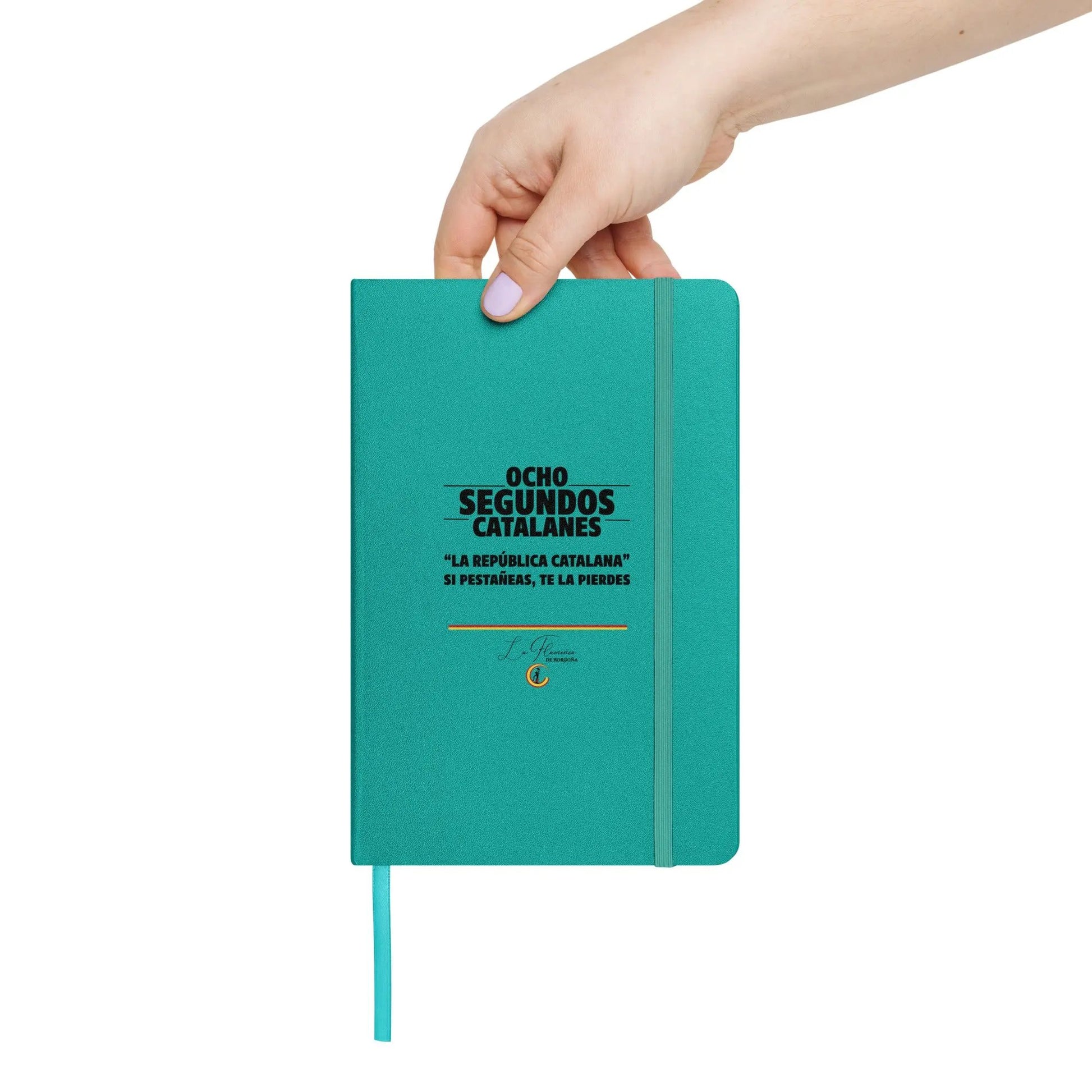 Comprar Cuaderno de tapa dura "Ocho segundos catalanes" La Flamenca de Borgoña Bandera España