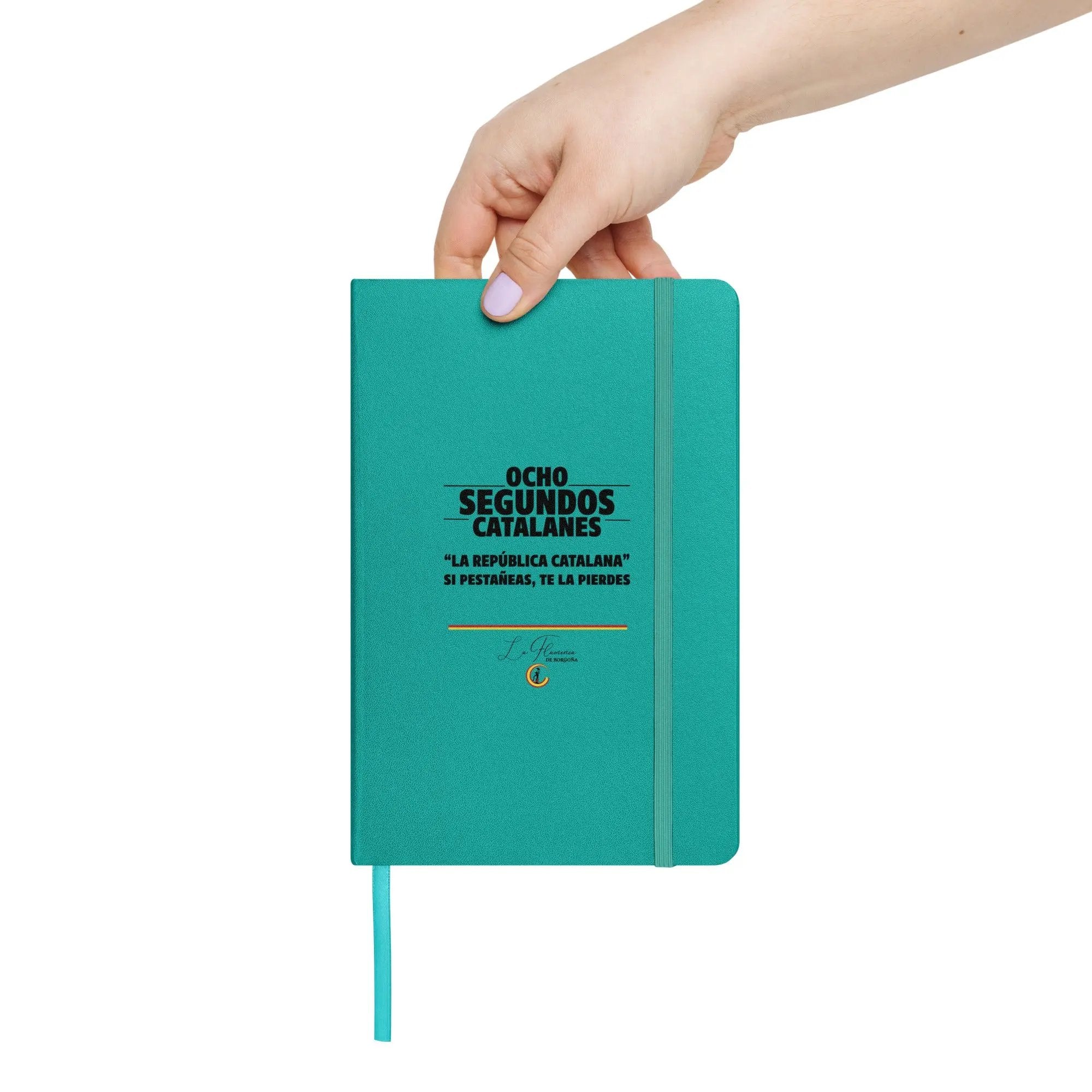 Comprar Cuaderno de tapa dura "Ocho segundos catalanes" La Flamenca de Borgoña Bandera España