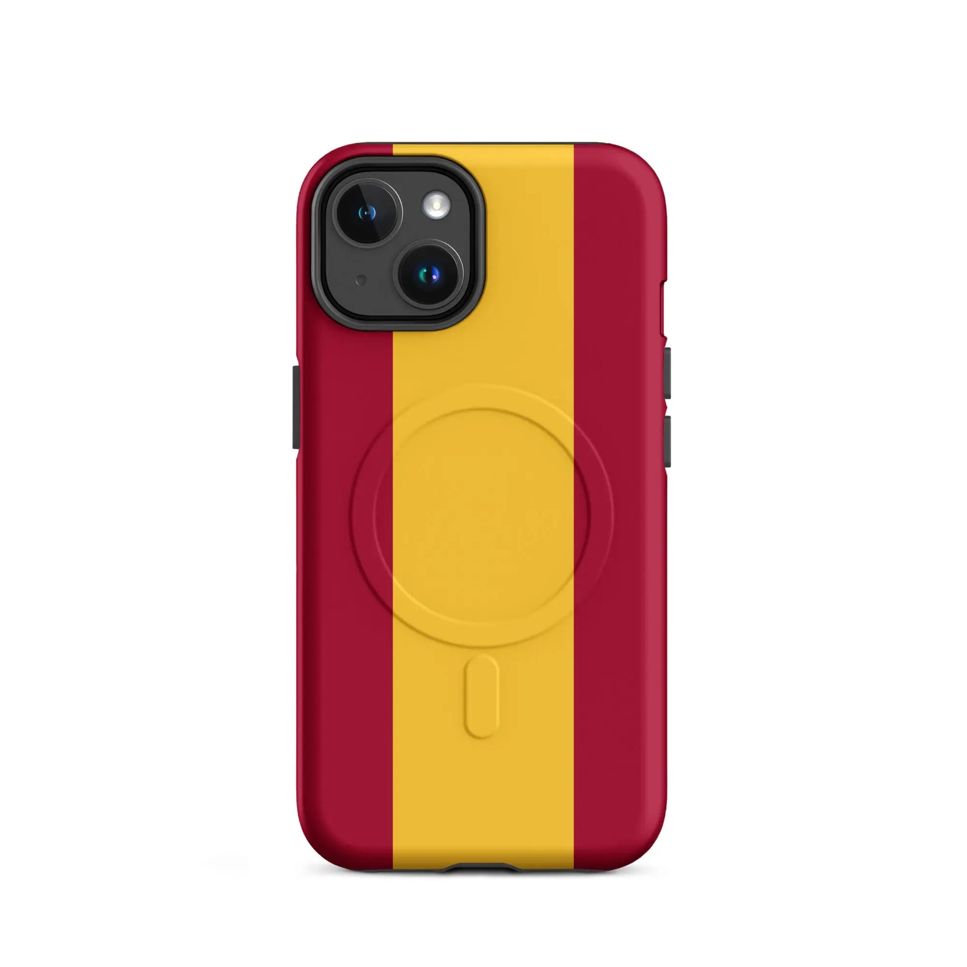 Comprar Funda dura para iPhone® MagSafe® Bandera de España Bandera España La Flamenca de Borgoña Patricia Muñoz VOX