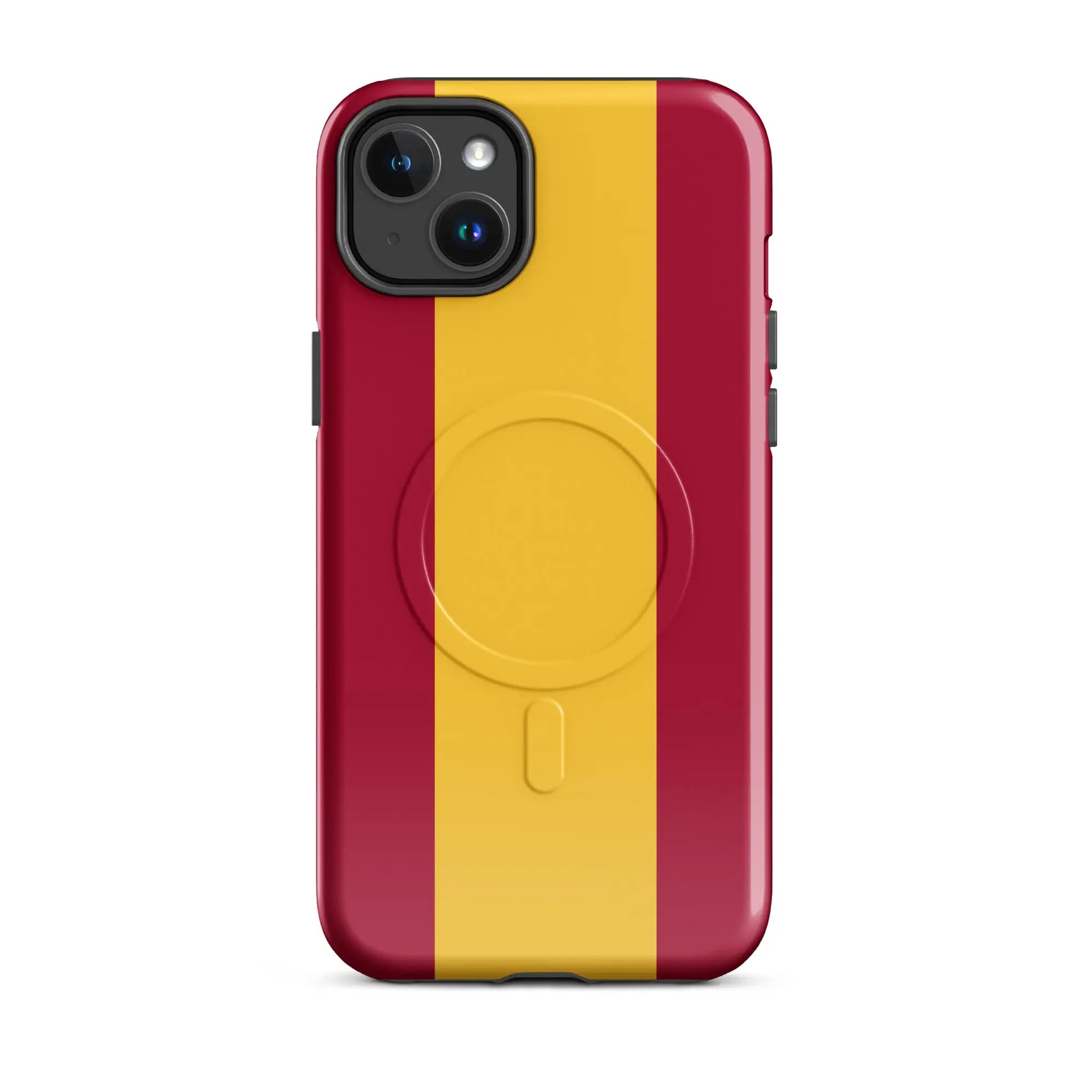 Comprar Funda dura para iPhone® MagSafe® Bandera de España Bandera España La Flamenca de Borgoña Patricia Muñoz VOX