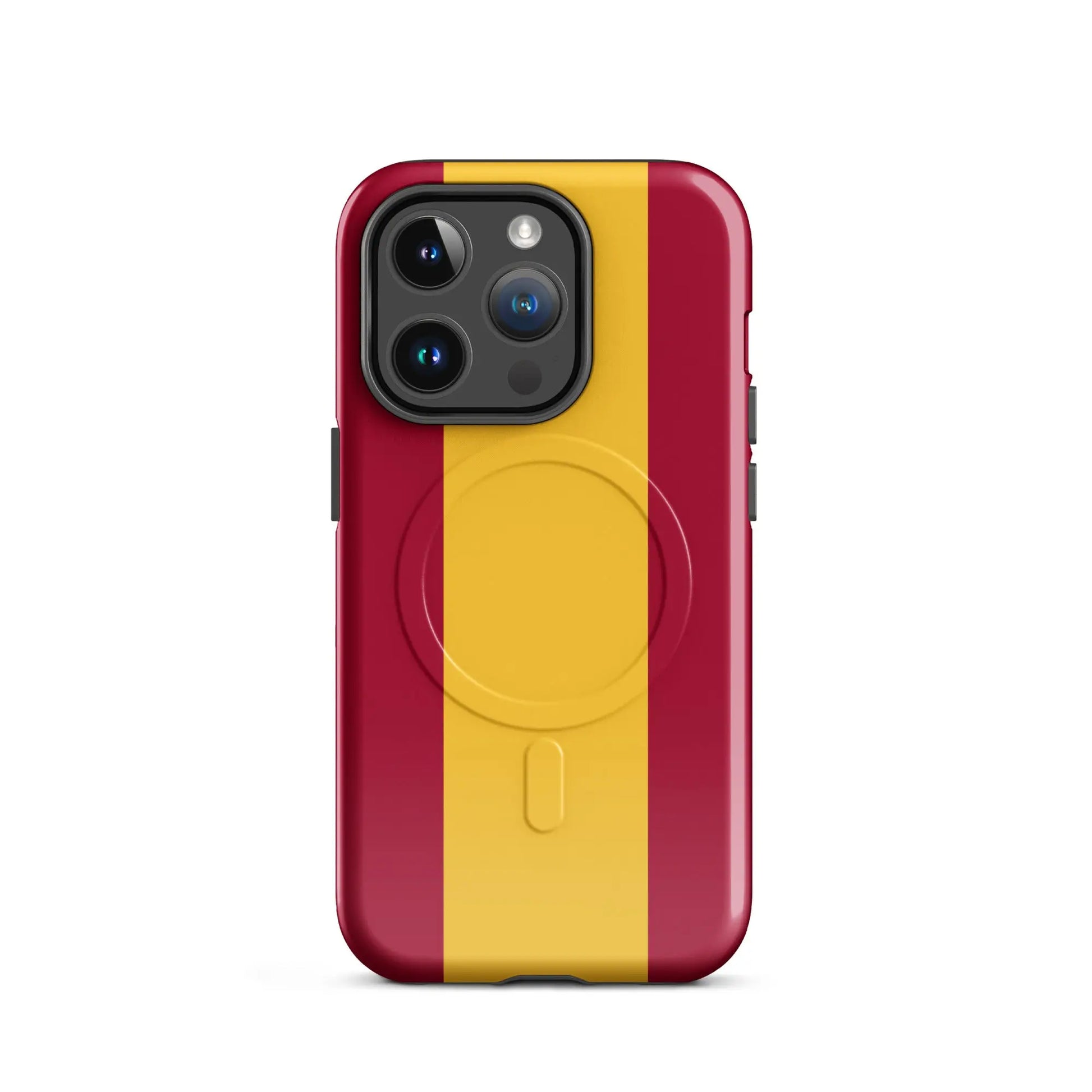 Comprar Funda dura para iPhone® MagSafe® Bandera de España Bandera España La Flamenca de Borgoña Patricia Muñoz VOX