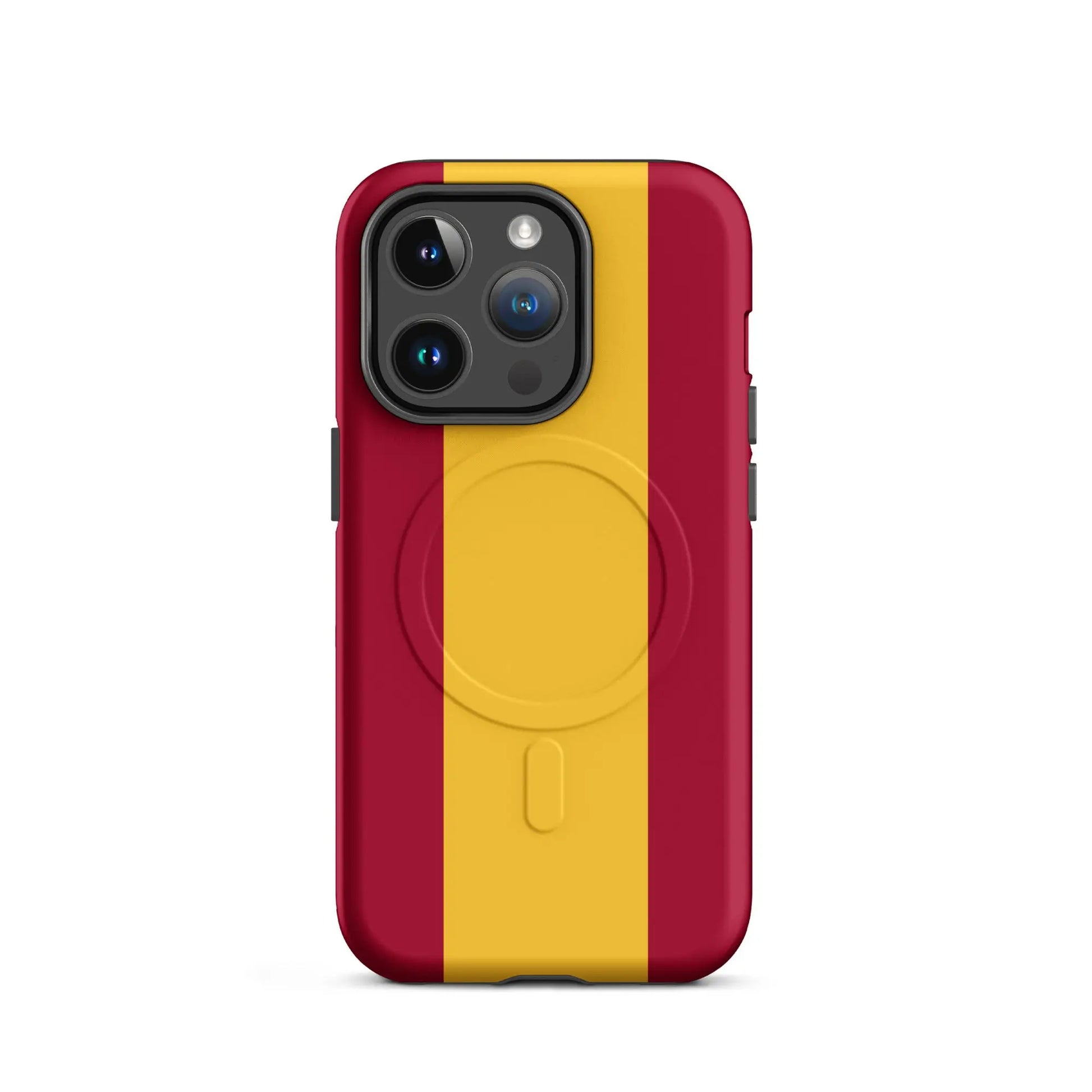 Comprar Funda dura para iPhone® MagSafe® Bandera de España Bandera España La Flamenca de Borgoña Patricia Muñoz VOX