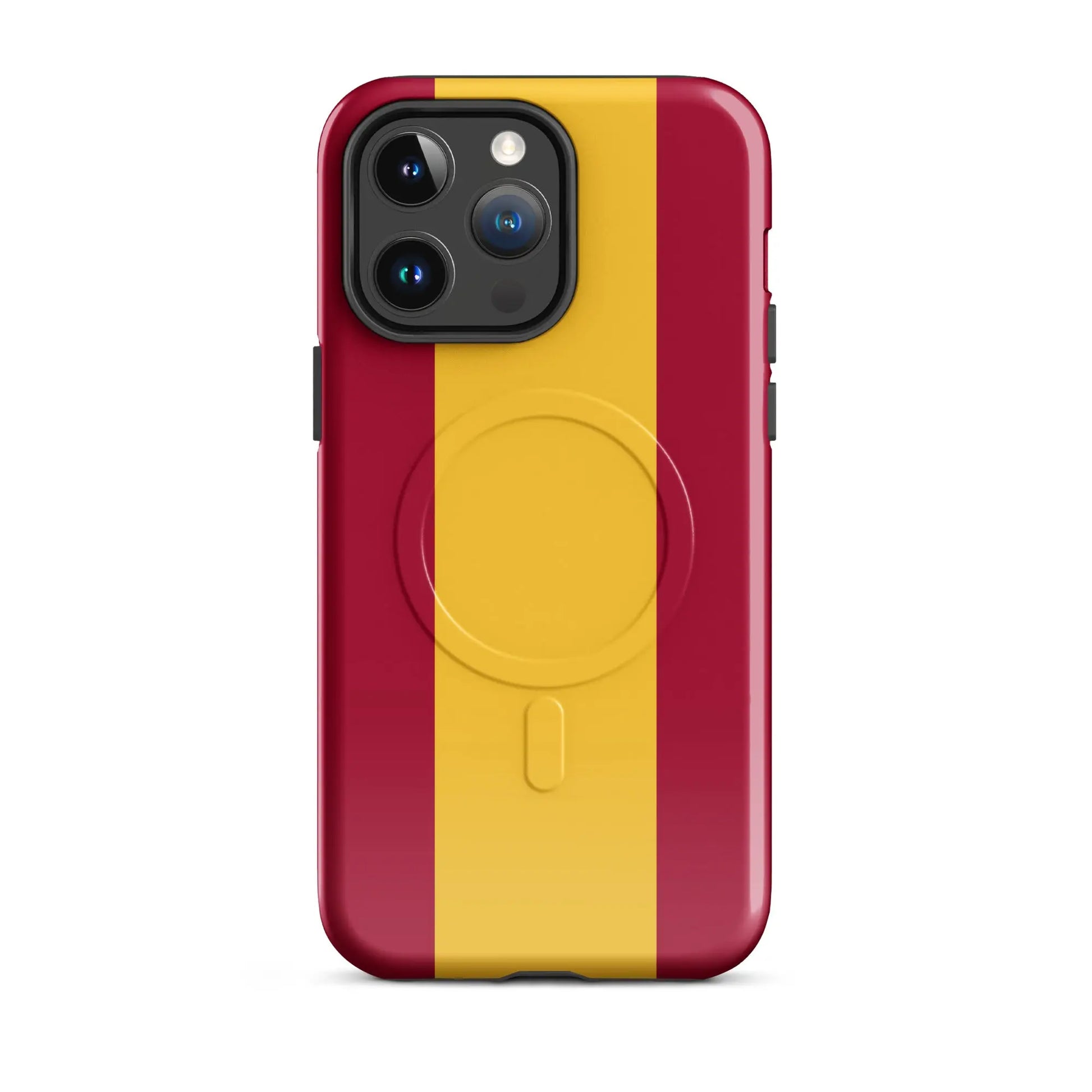 Comprar Funda dura para iPhone® MagSafe® Bandera de España Bandera España La Flamenca de Borgoña Patricia Muñoz VOX