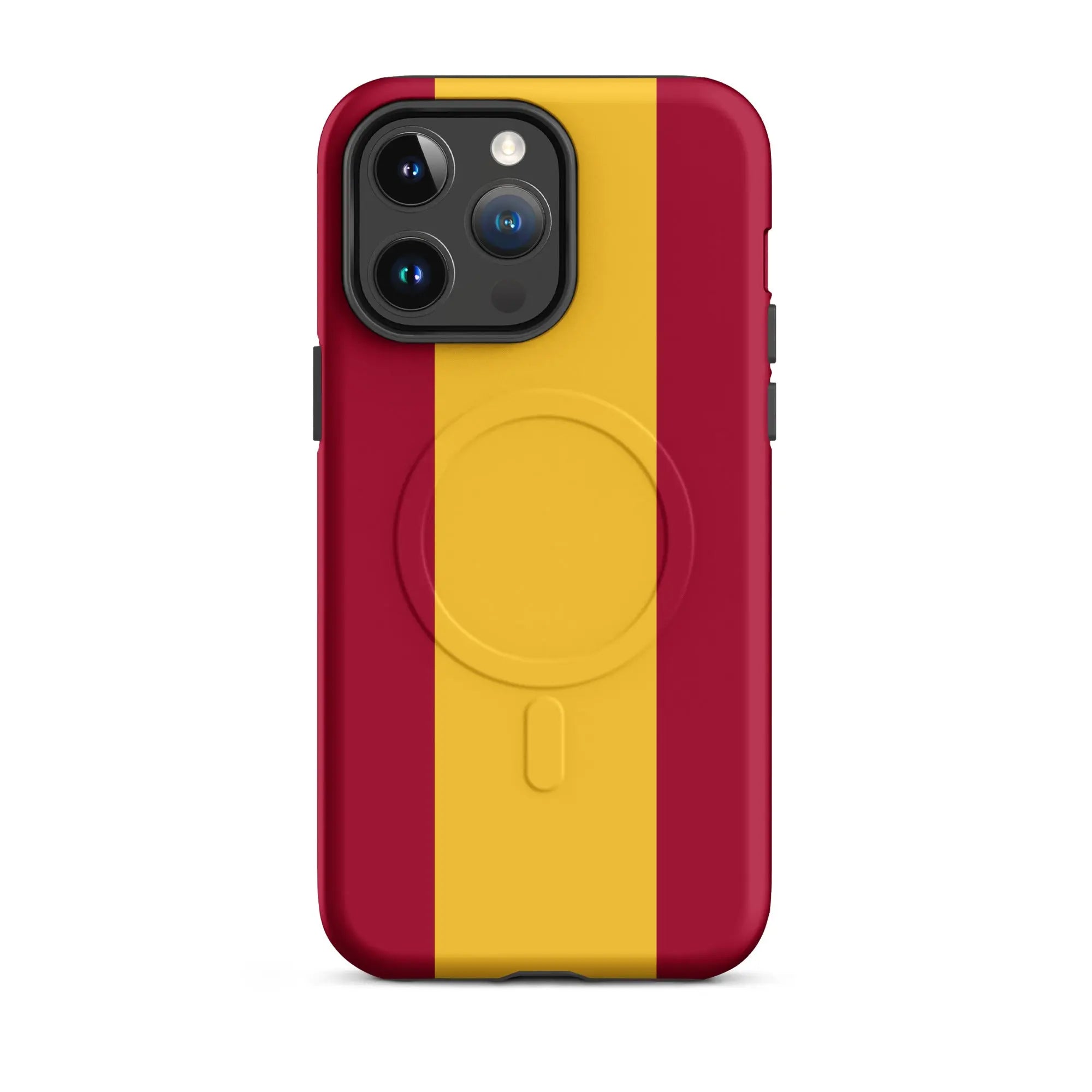 Comprar Funda dura para iPhone® MagSafe® Bandera de España Bandera España La Flamenca de Borgoña Patricia Muñoz VOX
